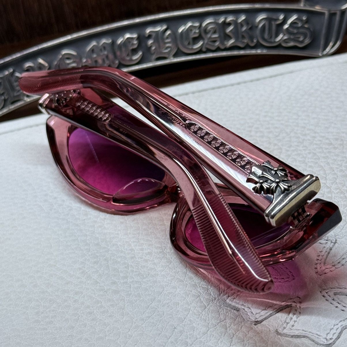 Chrome Hearts Chrome Hearts EDENBOX 1/1 ‘Euphoria’ Sunglasses Size ONE SIZE - 4 Thumbnail