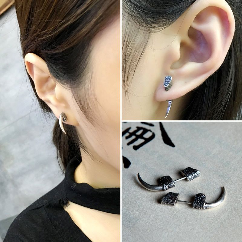 Jewelry Matchless Earrings One Pairs Chrome Jewelry Size ONE SIZE - 5 Thumbnail