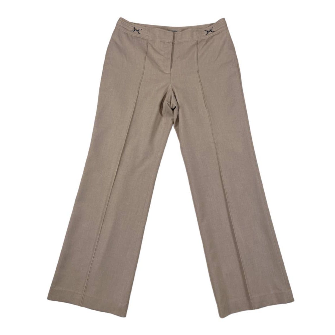 image of Ann Taylor Cream Dress Pants For Office Work | Size 10, Women's