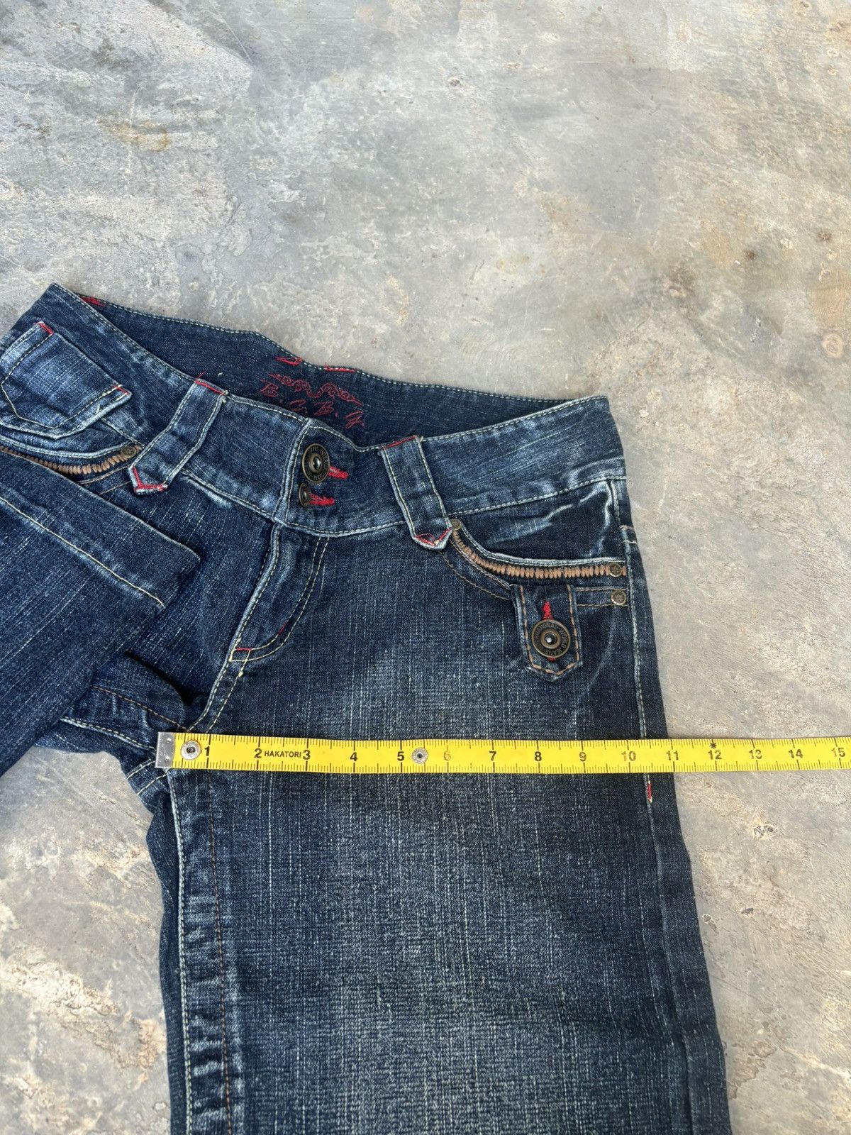 Hysteric Glamour × If Six Was Nine × Japanese Brand Vintage B.c.b.g Boocut Denim Jeans Size US 32 / EU 48 - 11 Thumbnail