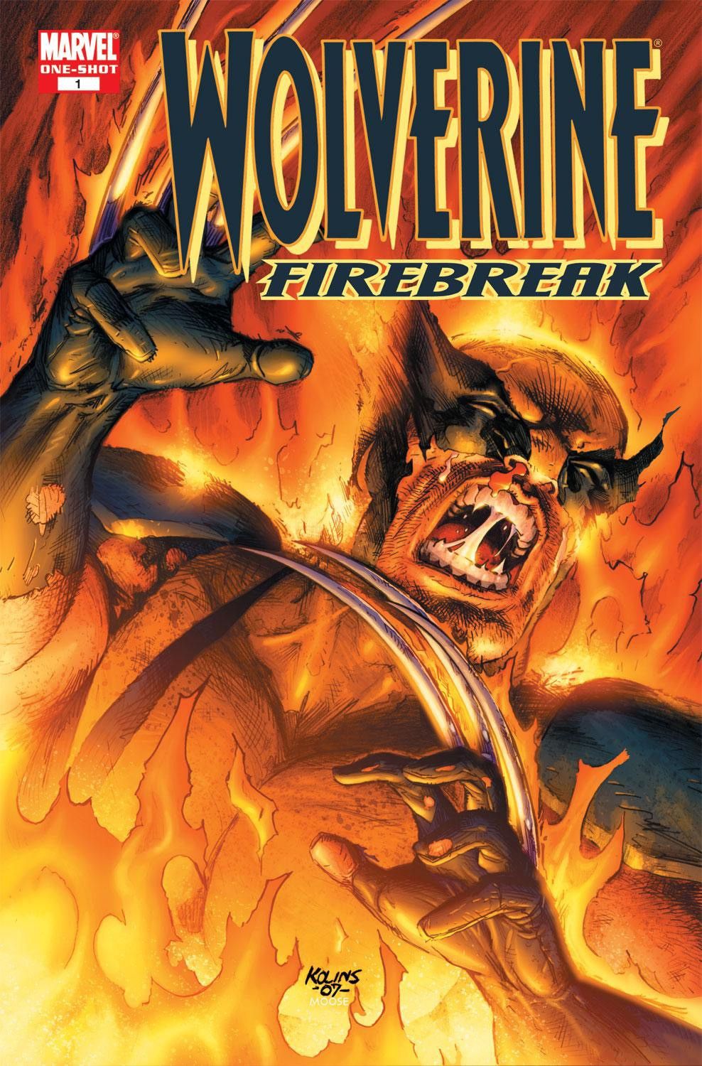 Mad Engine × Marvel Comics (RARE) Marvel Wolverine Special: FireBreak 1 (2007 ) #1 Size US XXL / EU 58 / 5 - 3 Thumbnail