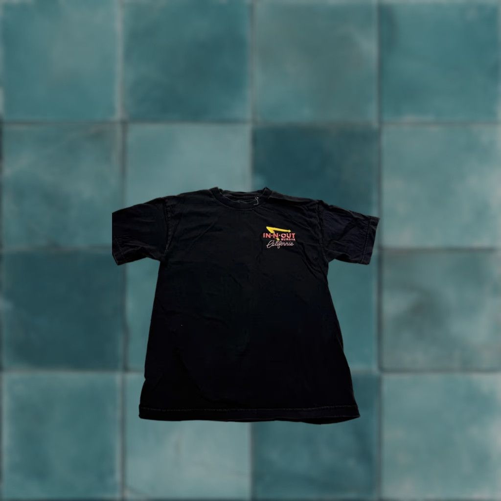 Vintage In-N-Out Burger Shirt Mens M Black California Cars Retro Graphic 2012 Size US M / EU 48-50 / 2 - 1 Thumbnail