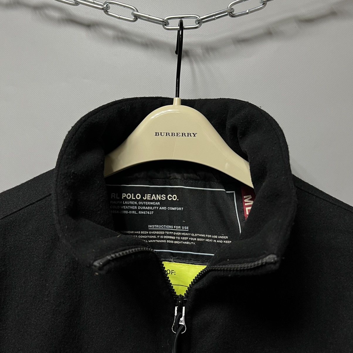 Polo Ralph Lauren RL Polo Jeans CO. Ralph Lauren Wool Jacket Size M / US 6-8 / IT 42-44 - 6 Thumbnail