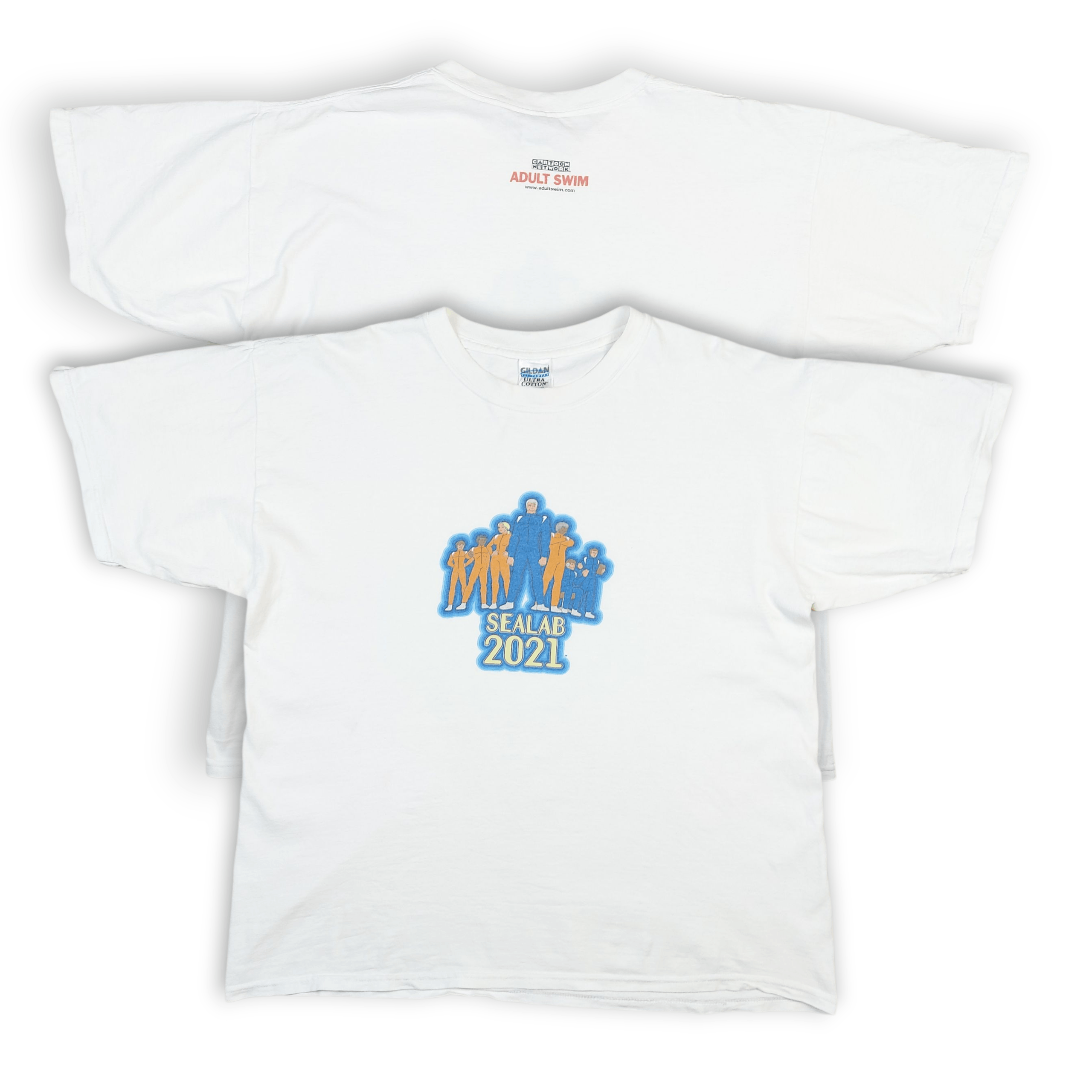 Cartoon Network Vintage Y2K Sealab 2021 Cartoon Network Adult Swim TEE Size US XL / EU 56 / 4 - 1 Thumbnail