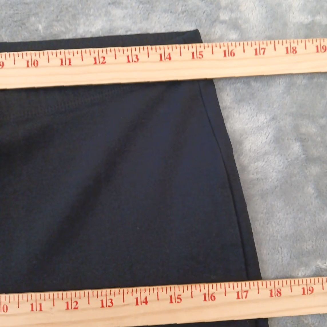 J. Jill J.Jill Pants Womens Small Black Skinny Pull On Stretch Ankle 30x26 Mid Rise Size 28" / US 6 / IT 42 - 3 Thumbnail