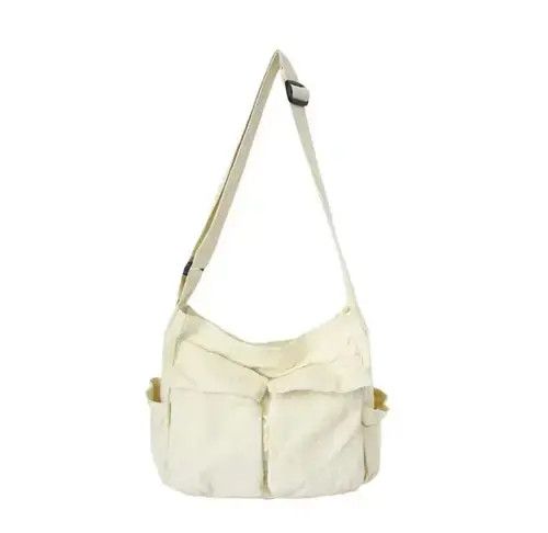 Rod Keenan Casual Canvas Messenger Shoulder School Bag Size ONE SIZE - 4 Thumbnail