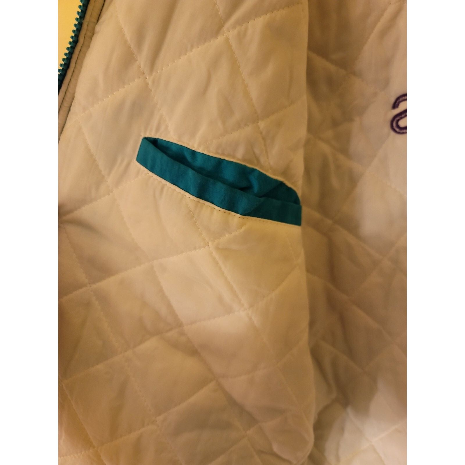 Vintage Vtg RANGER BOATS jacket turquoise purple Sz L Dunbrooke Size US L / EU 52-54 / 3 - 13 Thumbnail