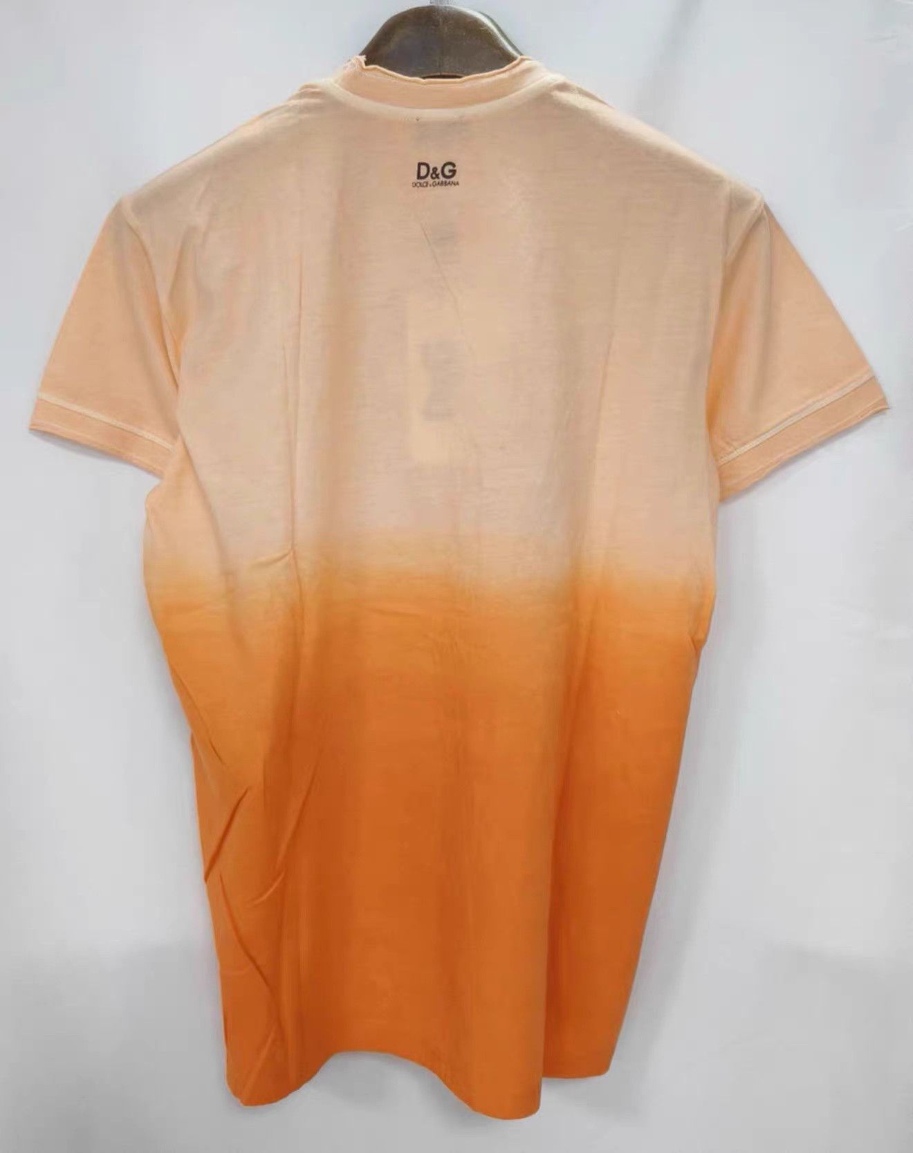 Dolce & Gabbana DOLCE&GABBANA Men's Crew Neck Short Sleeve T-Shirt K18 Size US L / EU 52-54 / 3 - 2 Thumbnail
