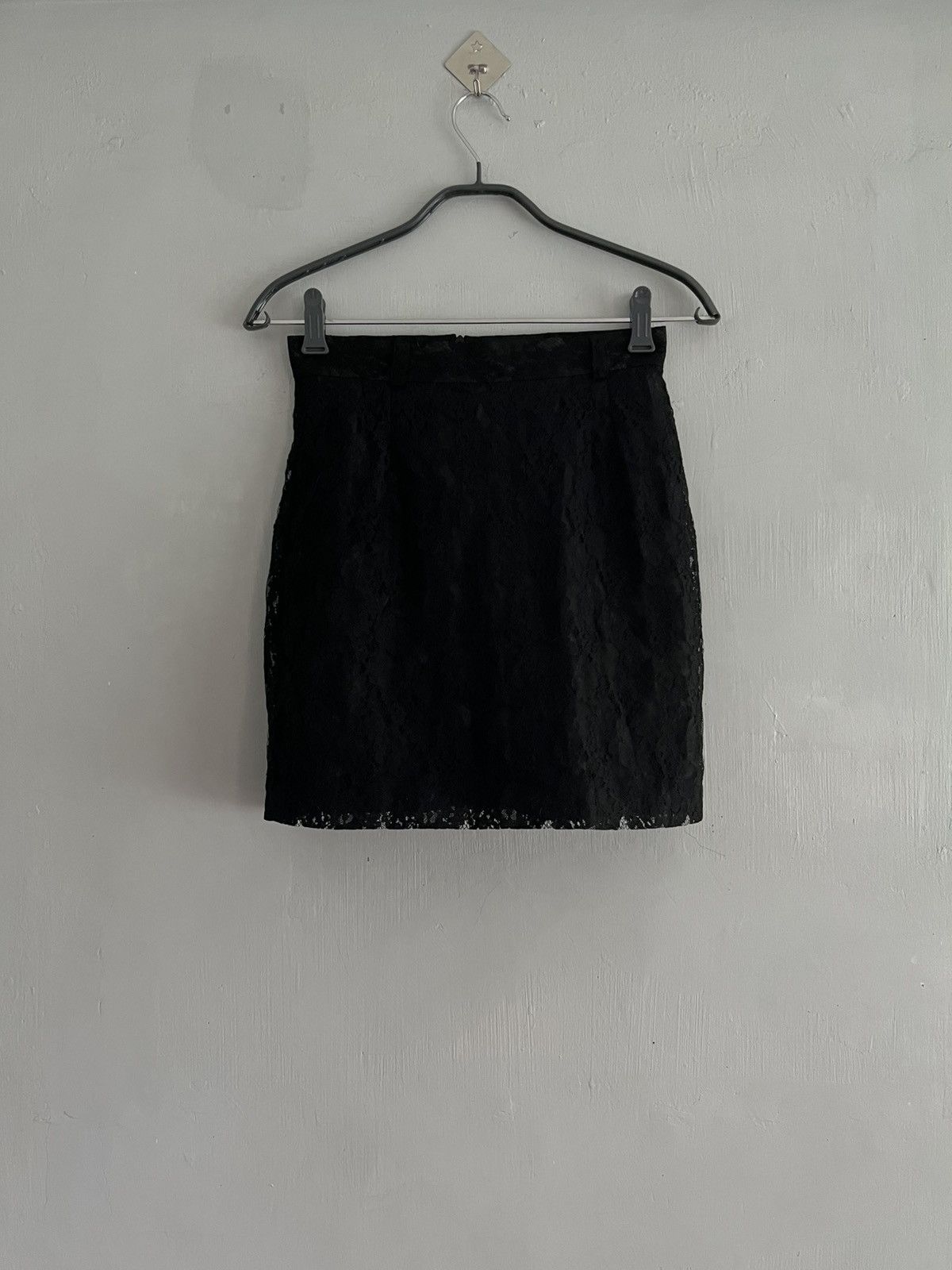 Dolce & Gabbana Dolce and Gabbana Lace Panel Mini Skirt Size 26" / US 2 / IT 38 - 1 Thumbnail