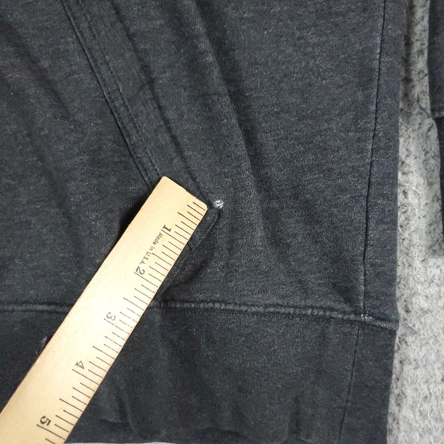 Tommy Hilfiger Tommy Hilfiger Hoodie Mens XL Gray Full Zip Sweatshirt Classic Preppy Size US XL / EU 56 / 4 - 2 Thumbnail