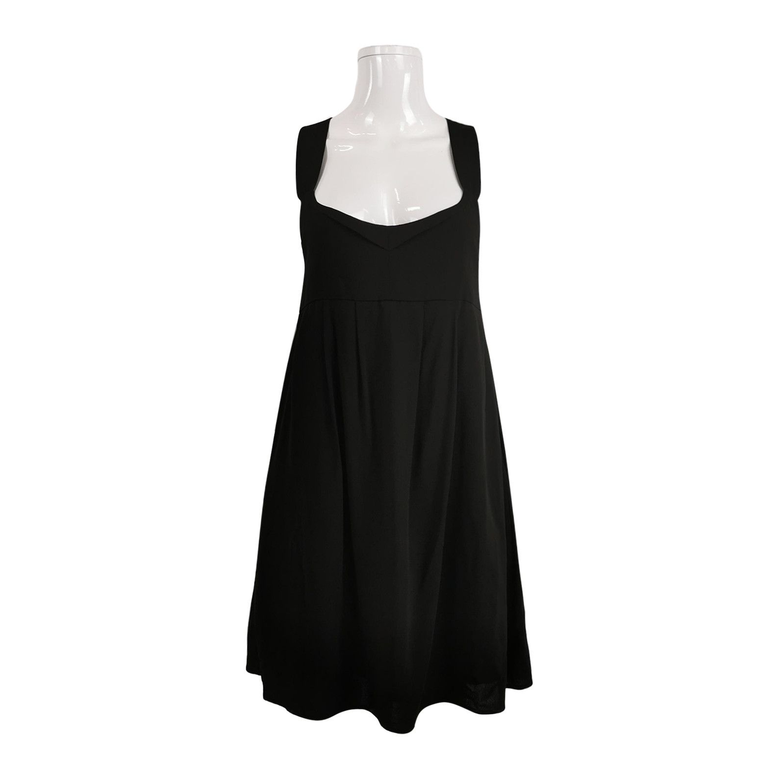 Prada Prada Logo Backless Dress in Black - dmc Size S / US 4 / IT 40 - 1 Thumbnail