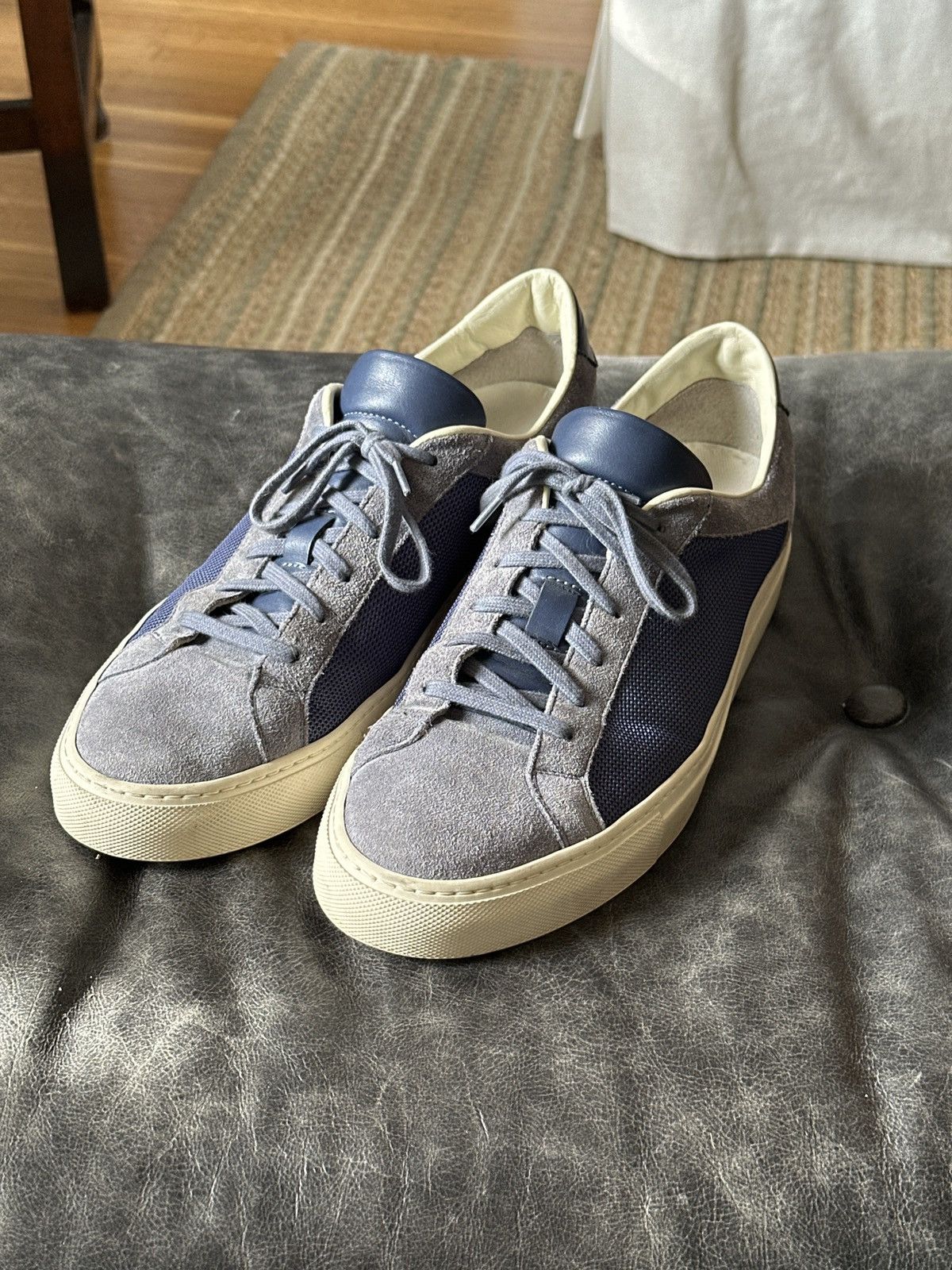 Common Projects Common Projects — Navy Retro Summer Edition Sneaker Size US 11 / EU 44 - 1 Thumbnail