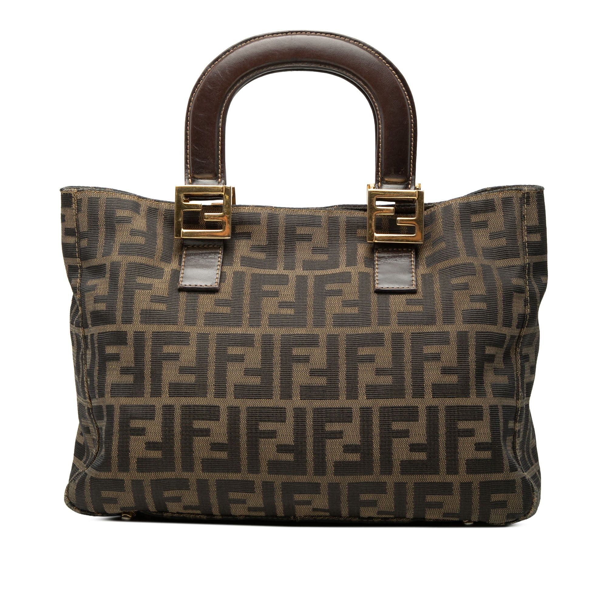 Fendi Small Zucca Canvas Twins Tote Size ONE SIZE - 1 Thumbnail