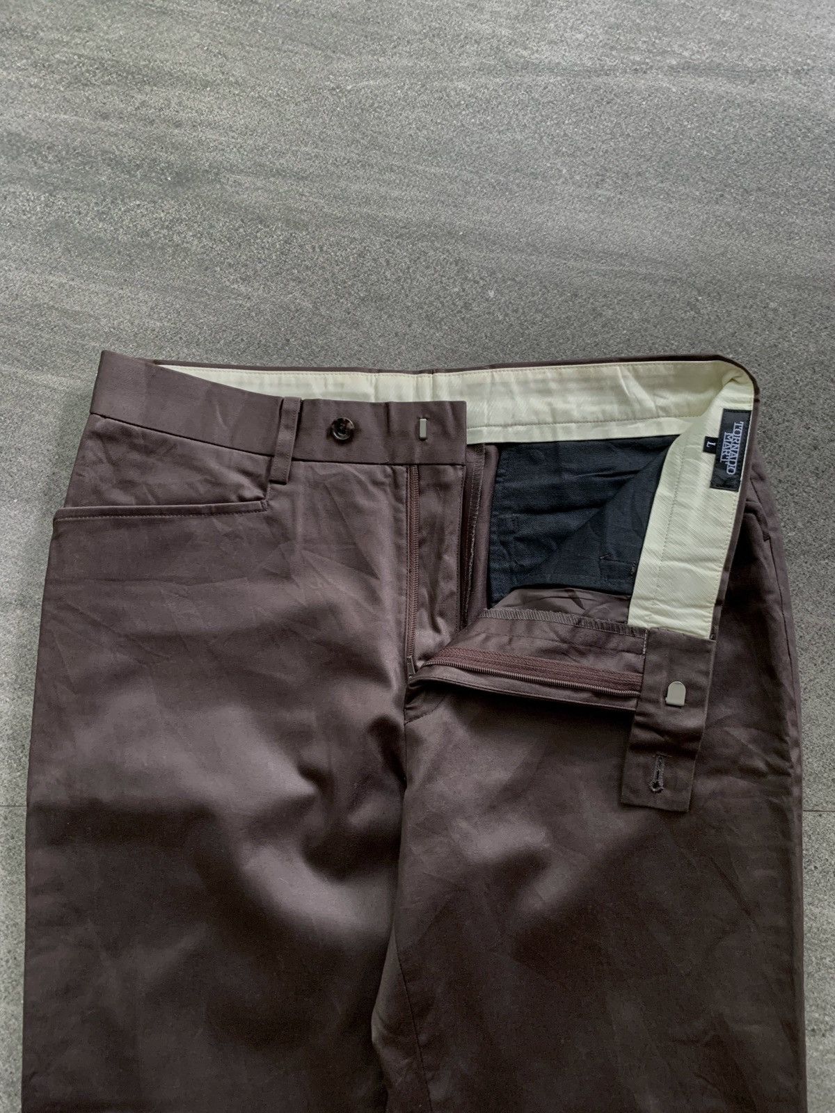 Tornado Mart Shiny Flared Trousers Size US 31 - 4 Thumbnail
