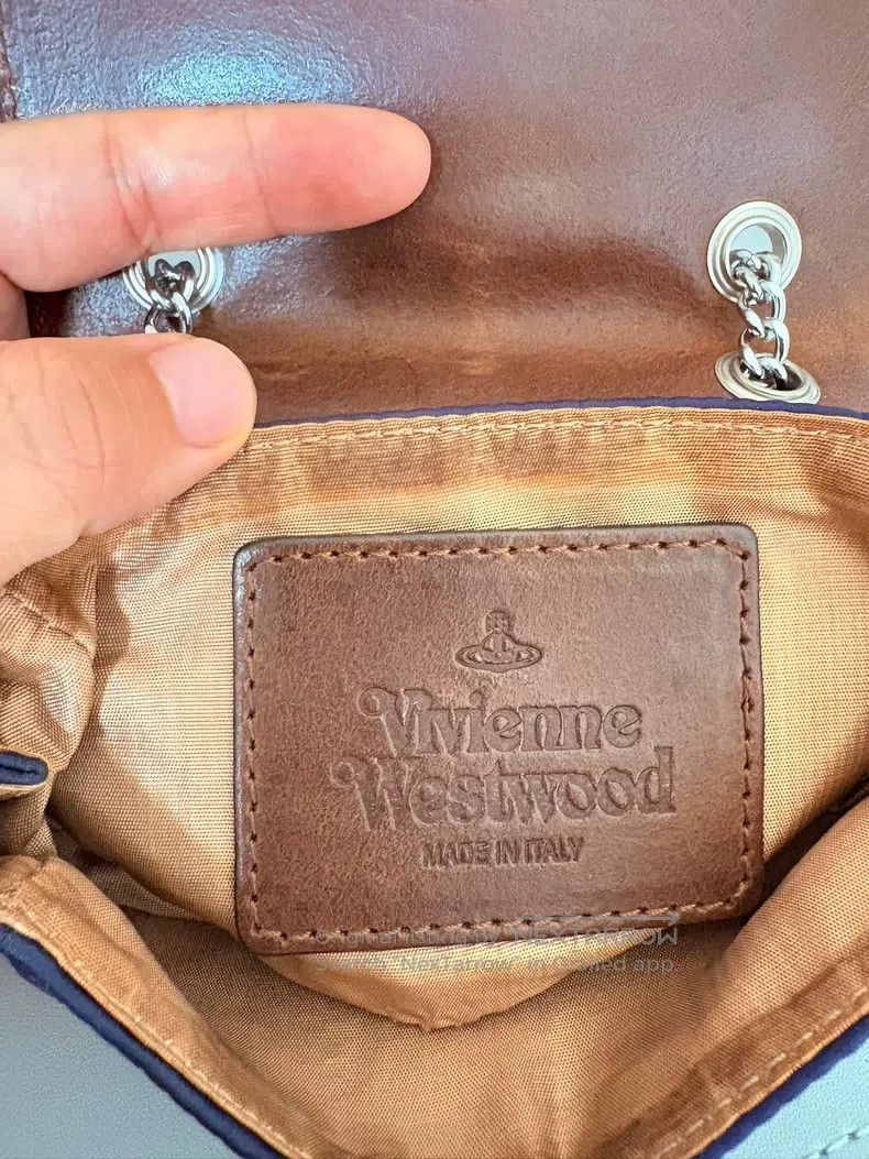 Vivienne Westwood Vivienne Westwood size os Mini stitched double chain small Size ONE SIZE - 2 Thumbnail