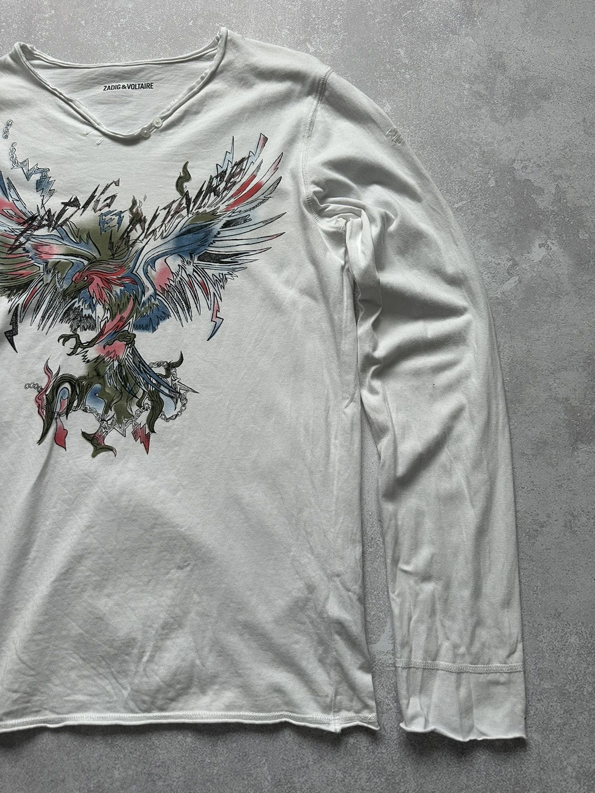 Zadig & Voltaire T-shirt long sleeve Zadig&Voltaire size M Size M / US 6-8 / IT 42-44 - 2 Thumbnail