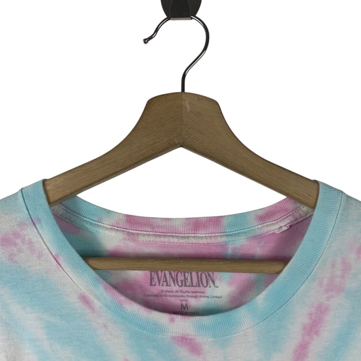 Anime × Japanese Brand EVANGELION Rei Ayanami neon genesis tye dye ANIME tee Size US M / EU 48-50 / 2 - 5 Thumbnail