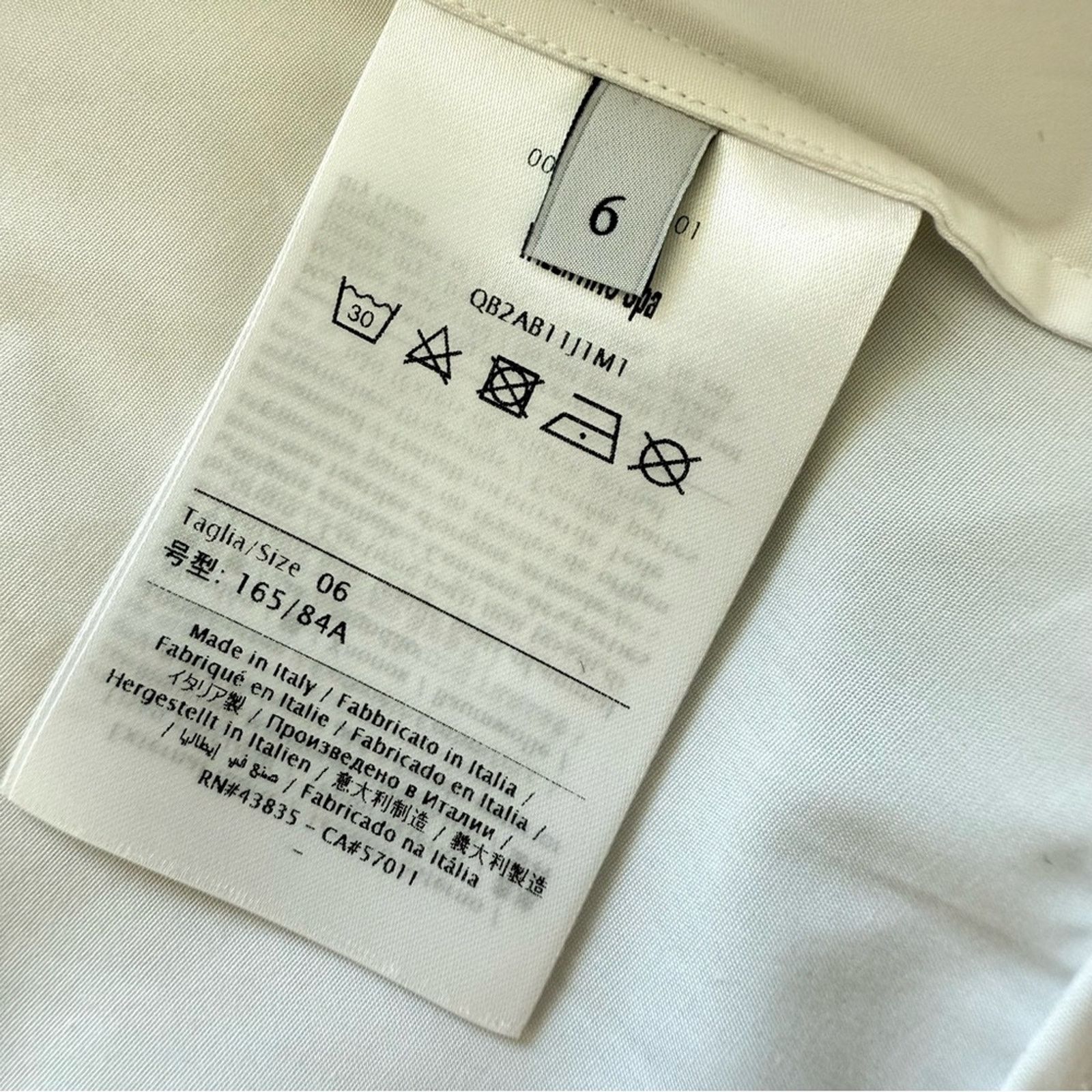 Valentino NWT!!! Valentino women cotton blouse size 6 Retail 950$ Size M / US 6-8 / IT 42-44 - 7 Thumbnail