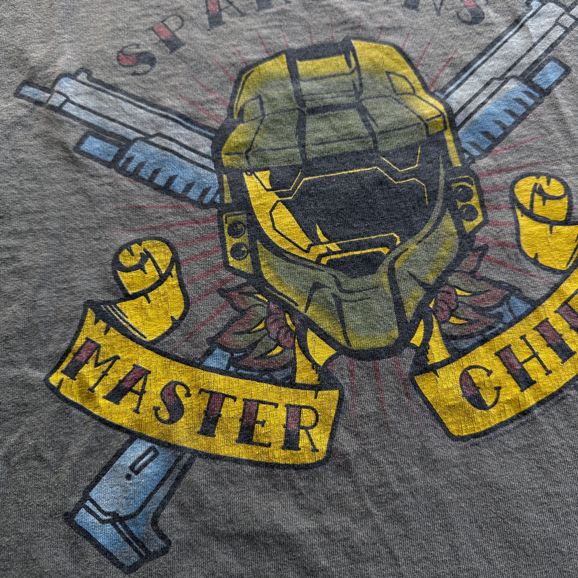 Vintage 2007 Vintage Halo 3 "Spartans" Master Chief Promo Tee Size US L / EU 52-54 / 3 - 3 Thumbnail