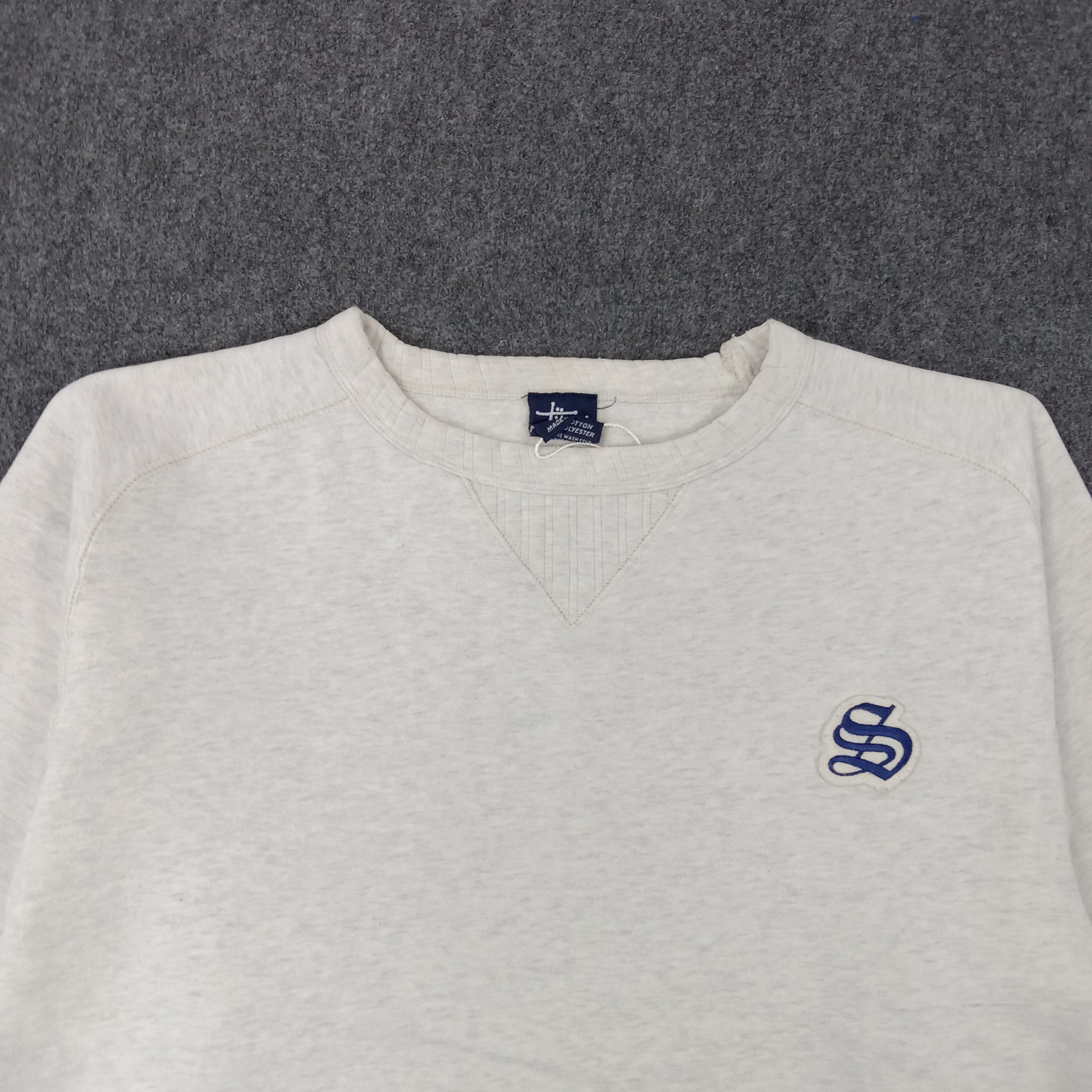 Stussy × Vintage Stussy Streetwear Style Sweatshirt C216N2 Size US M / EU 48-50 / 2 - 4 Thumbnail