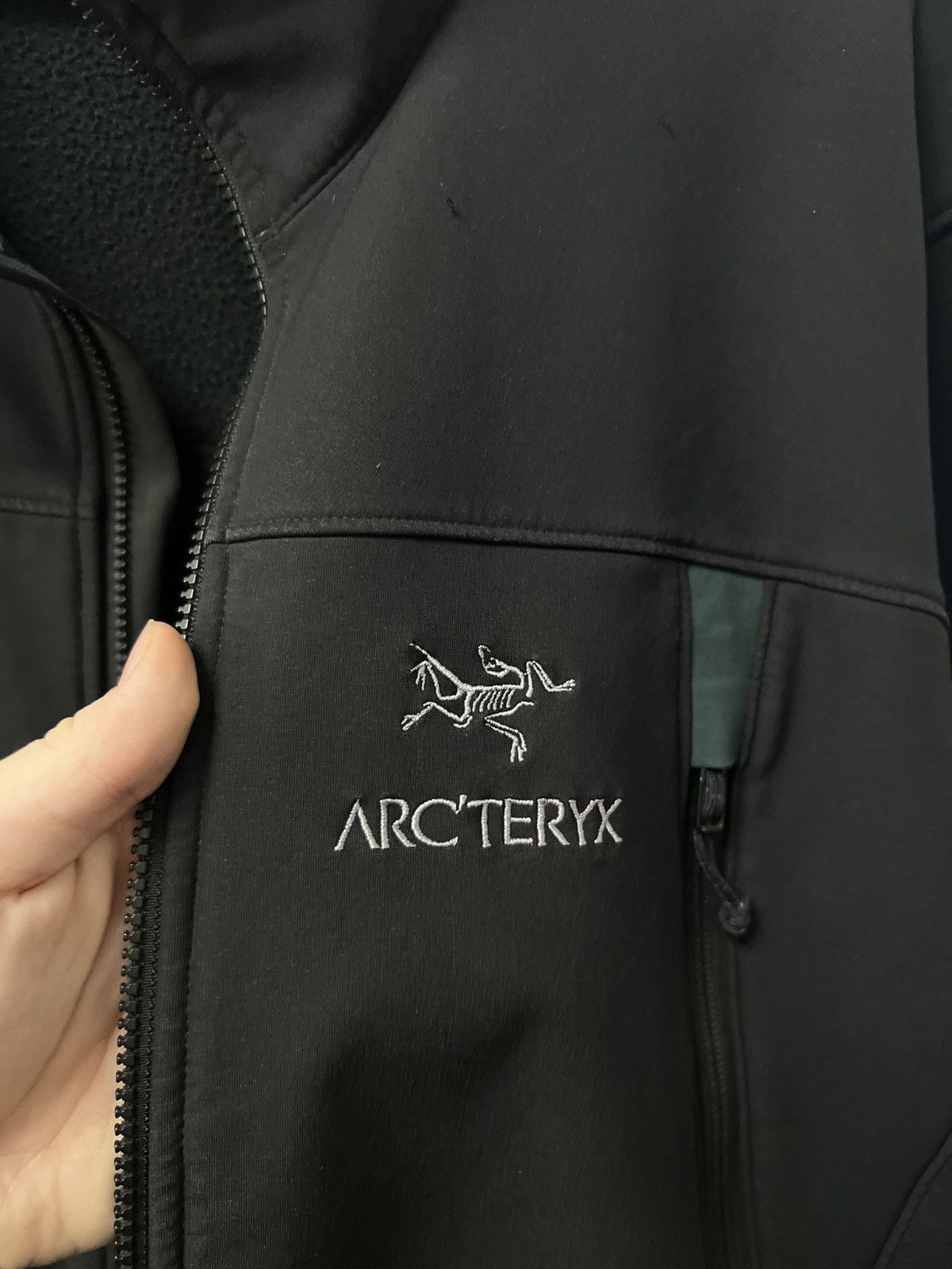 Arc'teryx Vintage Arcteryx Soft Shell Jacket Polartec Black GoprCore Size US M / EU 48-50 / 2 - 12 Thumbnail