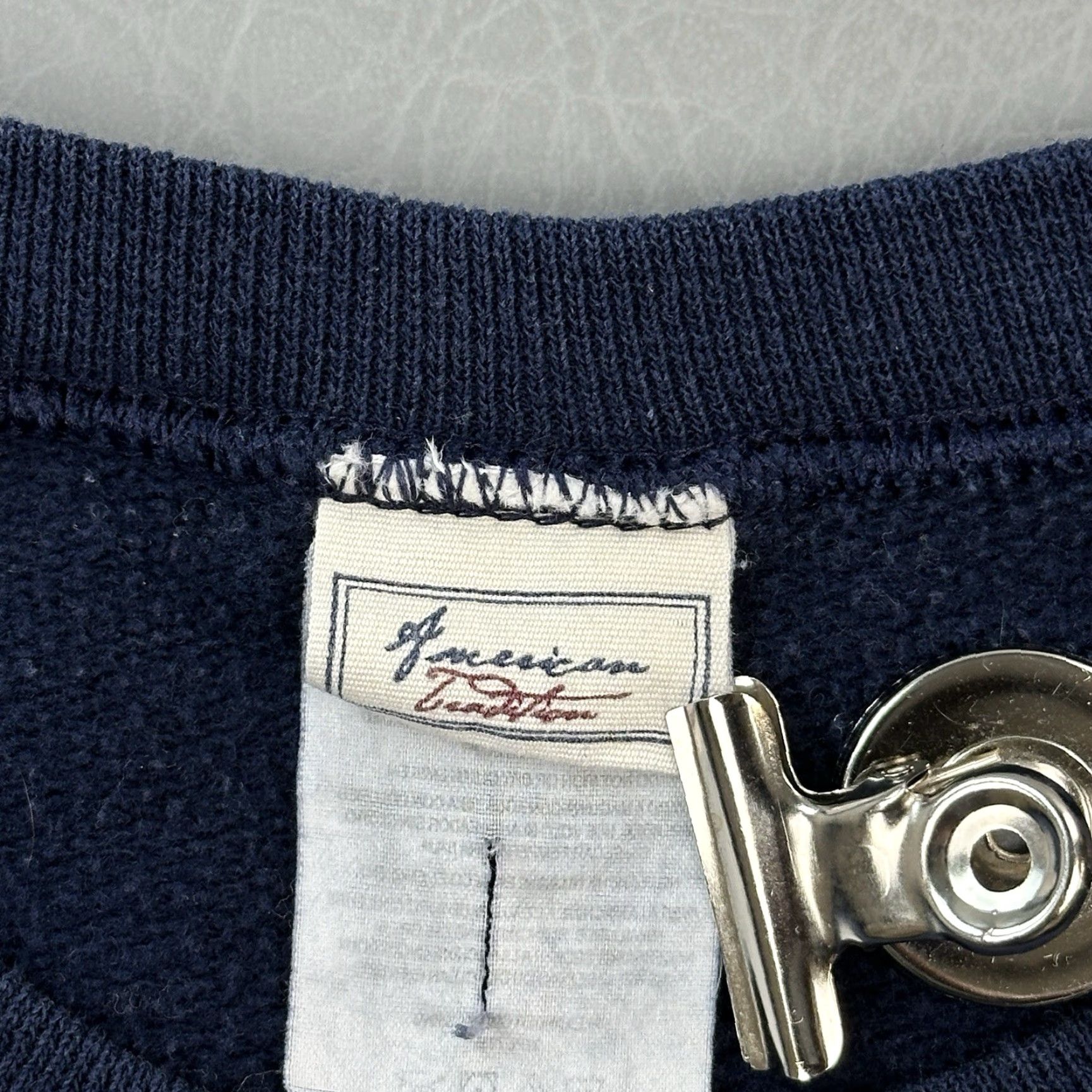 Vintage VINTAGE American Tradition Sweatshirt Mens XL Navy Classic Car Graphic Pullover Size US XL / EU 56 / 4 - 3 Thumbnail