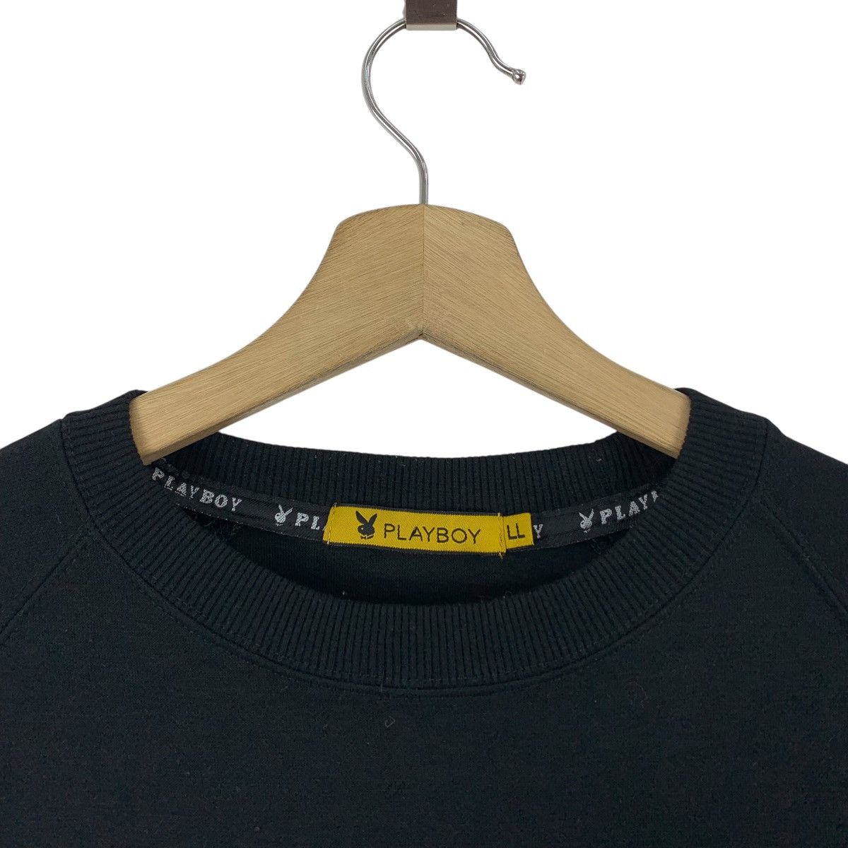 Playboy × Vintage Vintage PLAYBOY Big Bunny embroidery logo tee Size US L / EU 52-54 / 3 - 8 Thumbnail