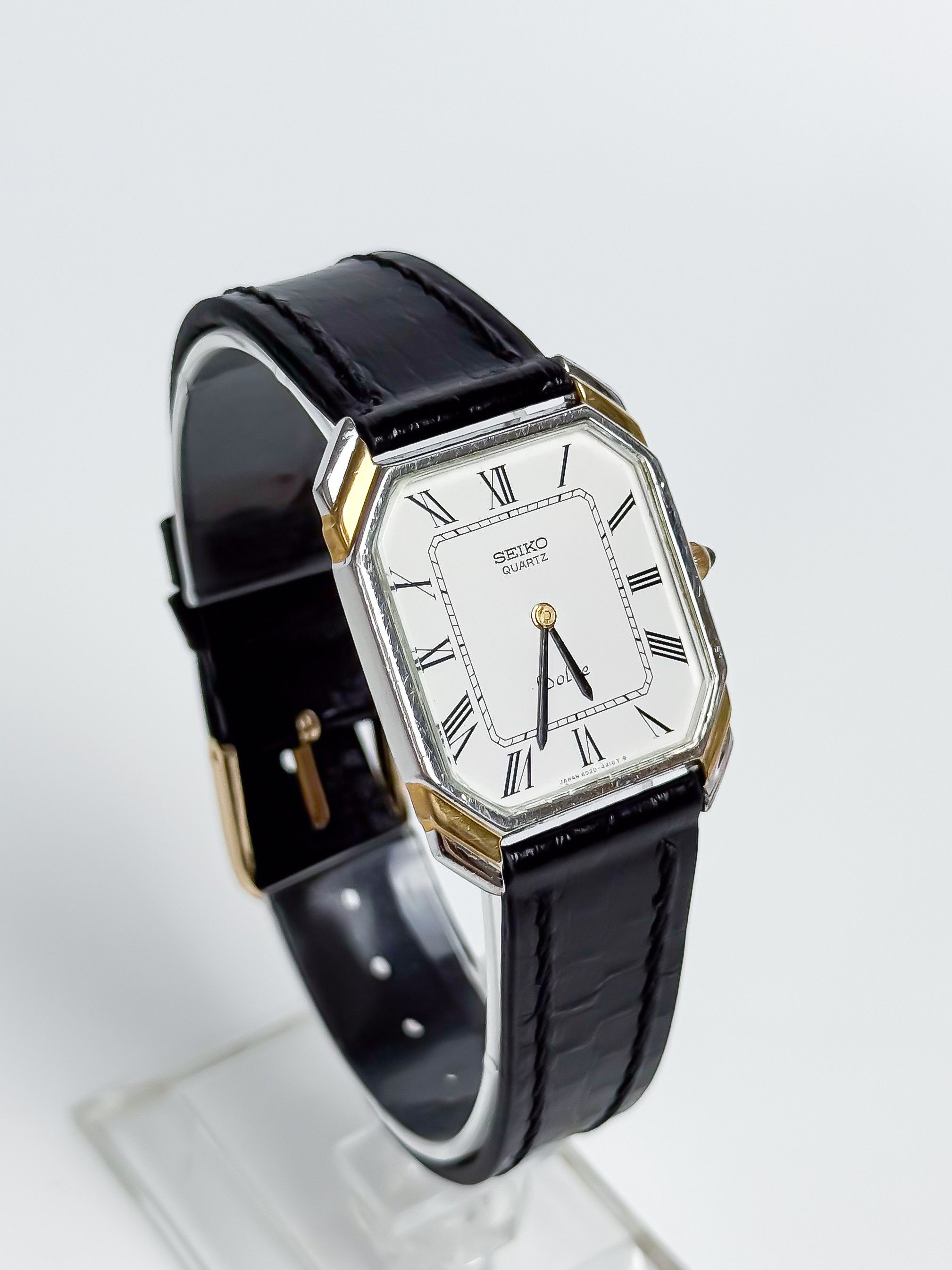 Seiko Seiko Dolce 6020-5940 Roman Numeral Tank Watch Size ONE SIZE - 5 Thumbnail
