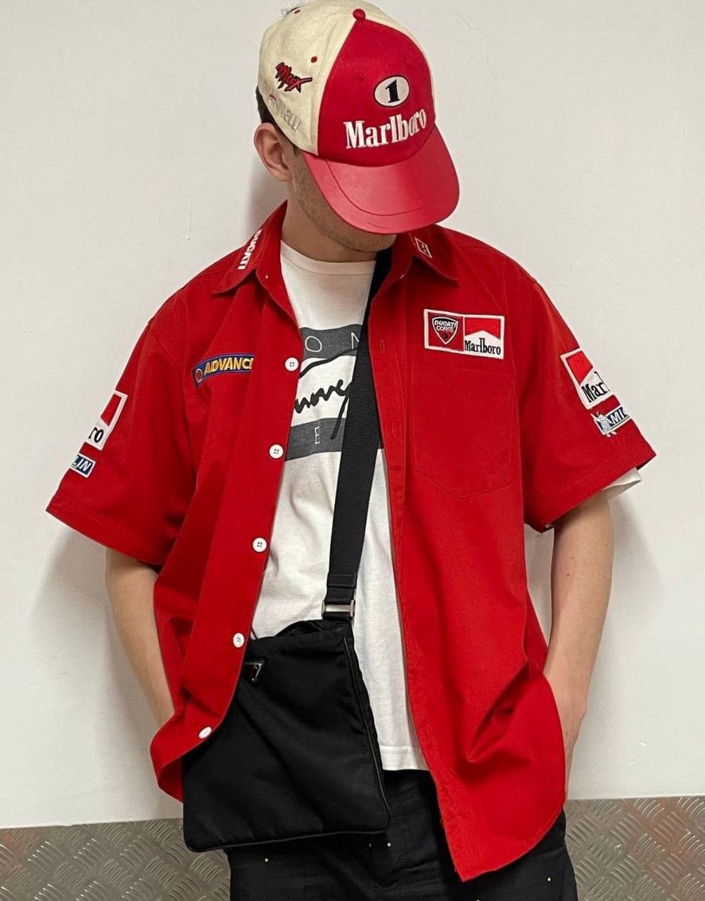 Marlboro × Vintage VERY RARE MARLBORO x DUCATTI RACING SHIRT Size US XXL / EU 58 / 5 - 3 Thumbnail