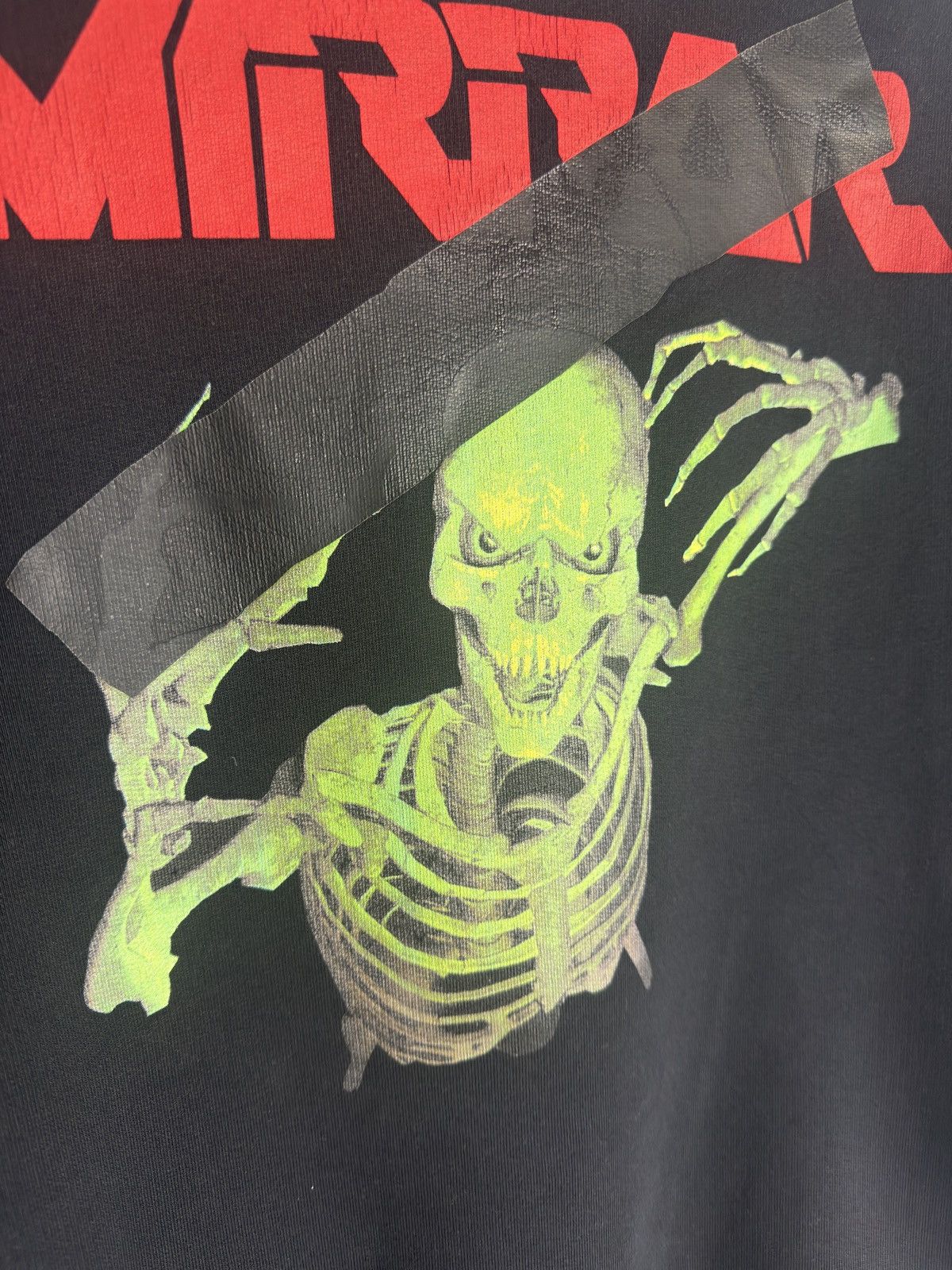 Off-White Off-White Mirror Skeleton Skull Sweatshirt crewneck 2017 Size US XXS / EU 40 - 2 Thumbnail