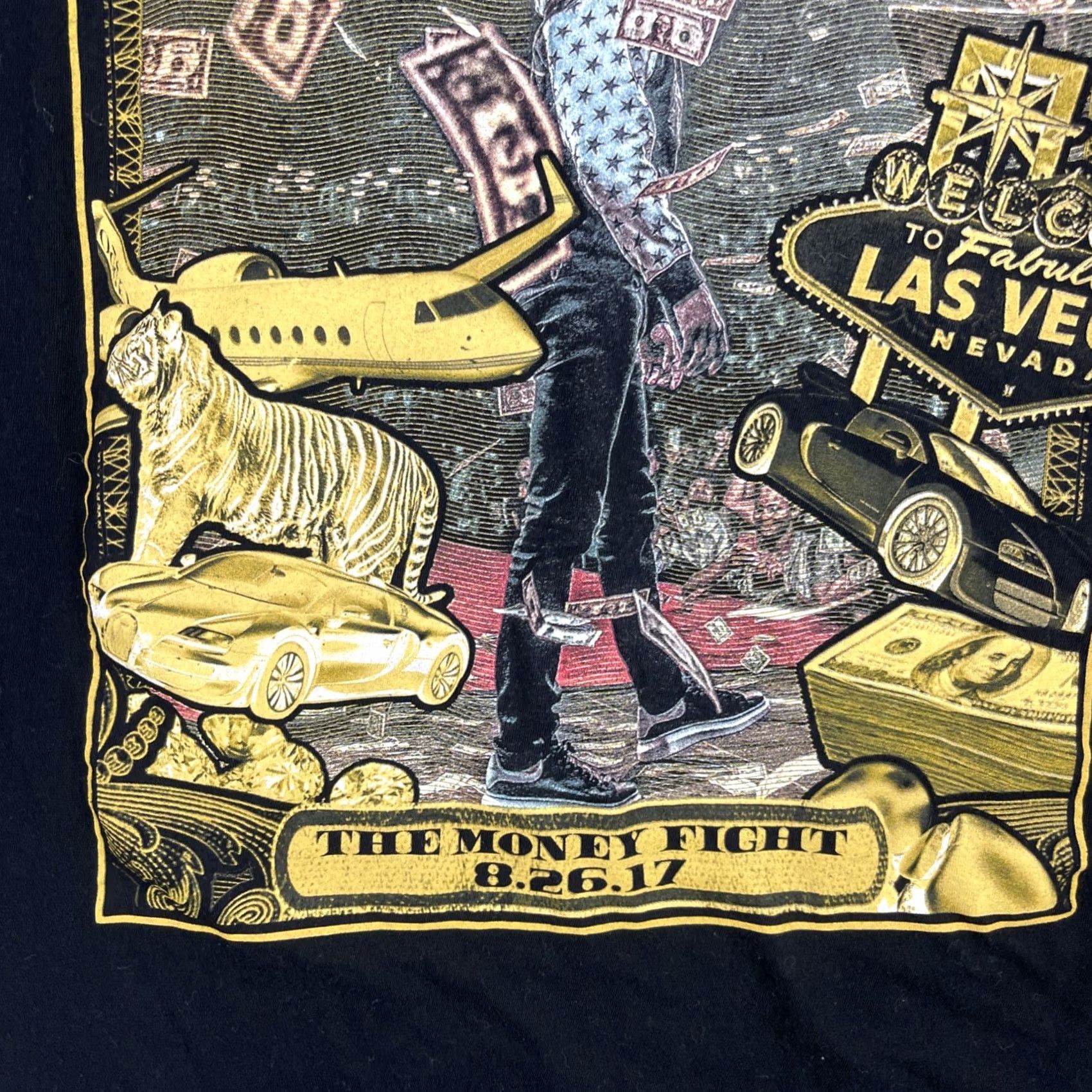 Vintage Mayweather McGregor Shirt Mens 2XL The Money Fight 2017 Boxing Fight Night Tee Shirt Size US XXL / EU 58 / 5 - 5 Thumbnail