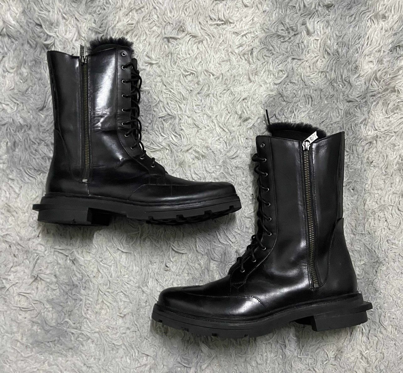 Yohji Yamamoto Y-3 YOHJI YAMAMOTO-BOOTS-FURR Size US 7 / EU 40 - 7 Thumbnail