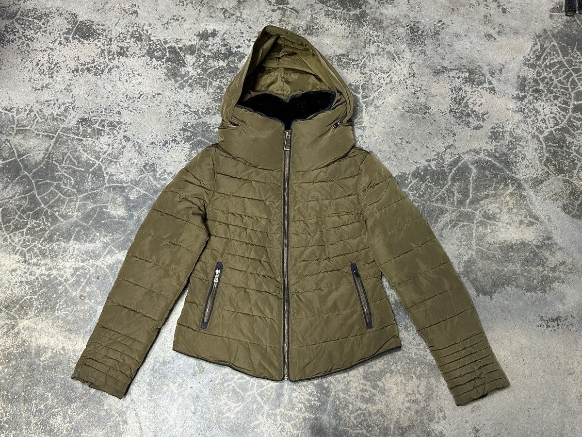 Vintage × Zara Distressed 🔥 Zara Basic Winter Puffers Jacket Size L / US 10 / IT 46 - 3 Thumbnail