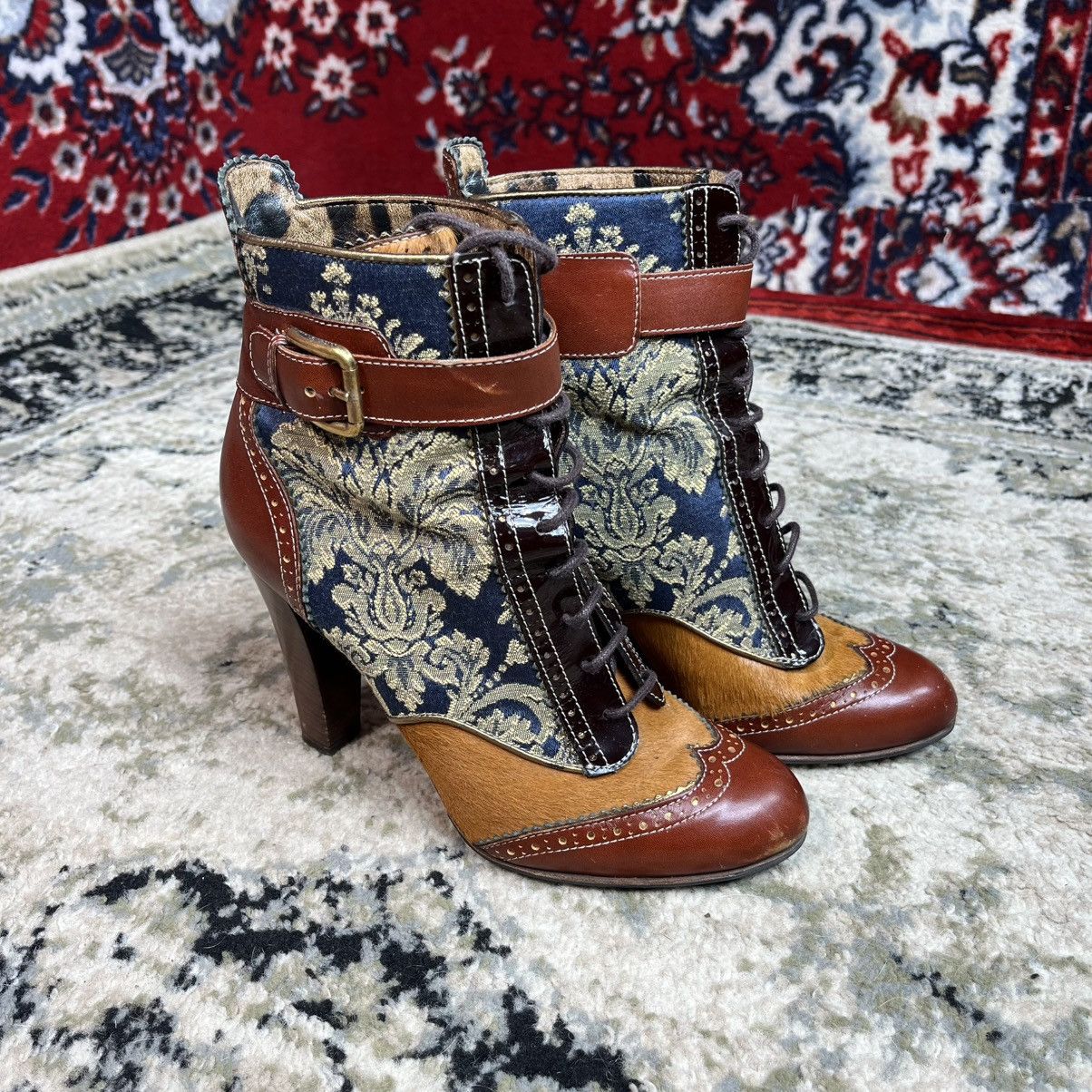 Dolce & Gabbana Vintage Designer High Fashion Archive Dolce & Gabbana Shoes Size US 9 / IT 39 - 5 Thumbnail