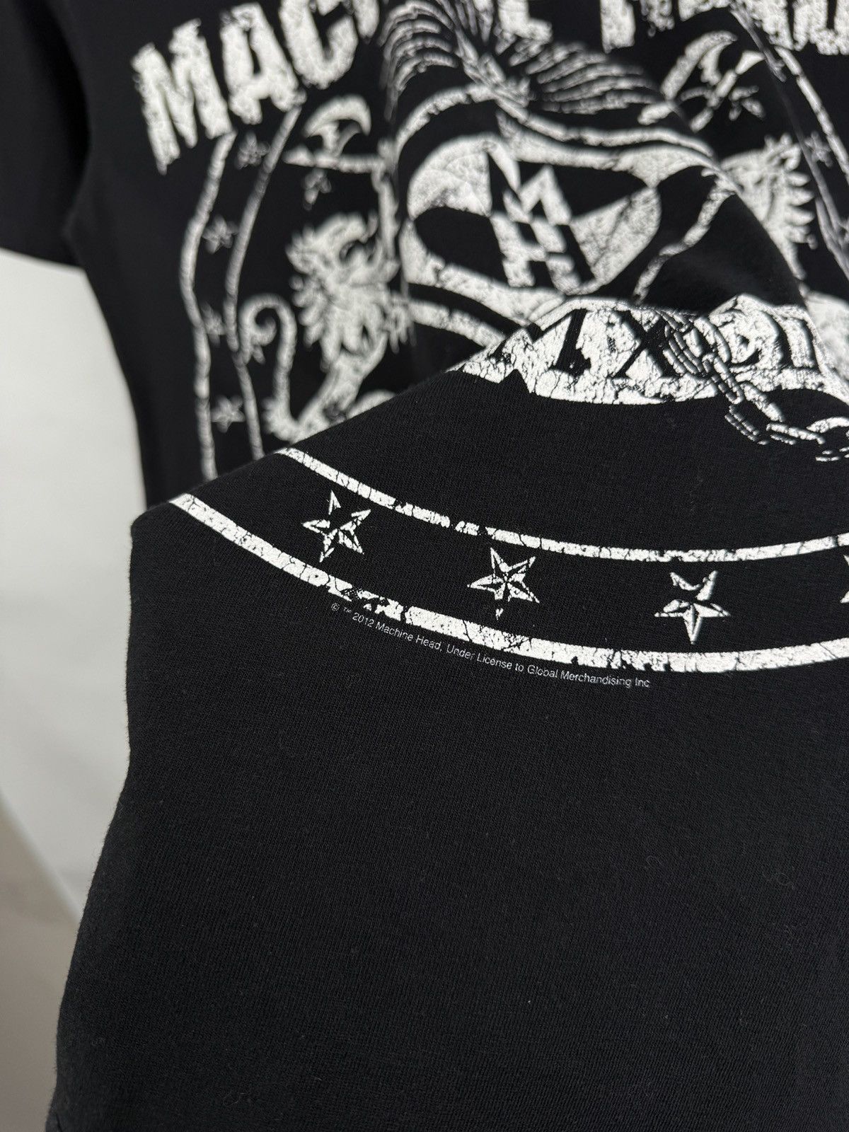 Band Tees 🇺🇸 Vintage Machine Head 2012 Thrash Metal Metalcore T-Shirt Size US S / EU 44-46 / 1 - 5 Thumbnail