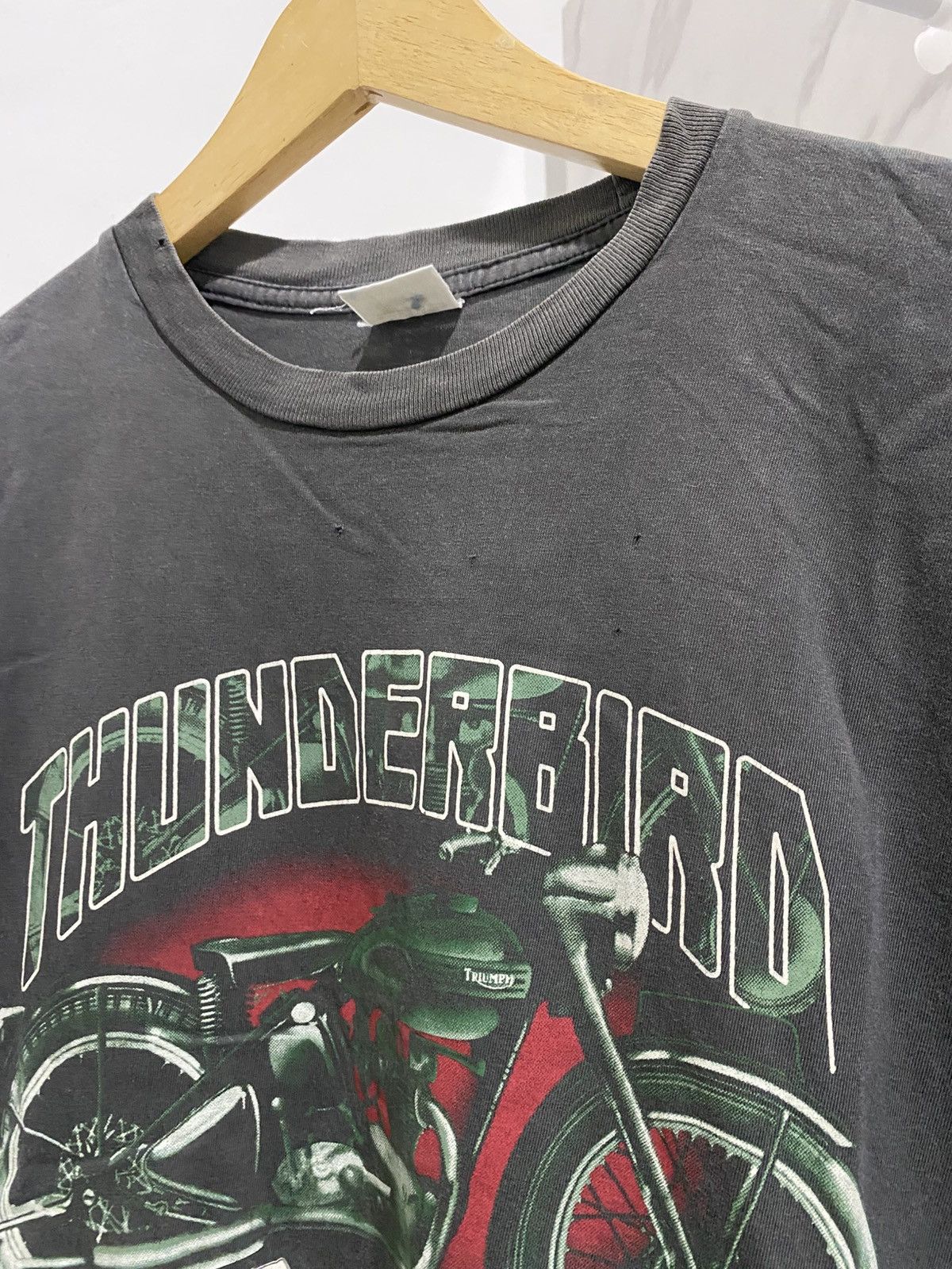 Vintage Vintage Triumph Motorcycle Tshirt Size US XL / EU 56 / 4 - 5 Thumbnail