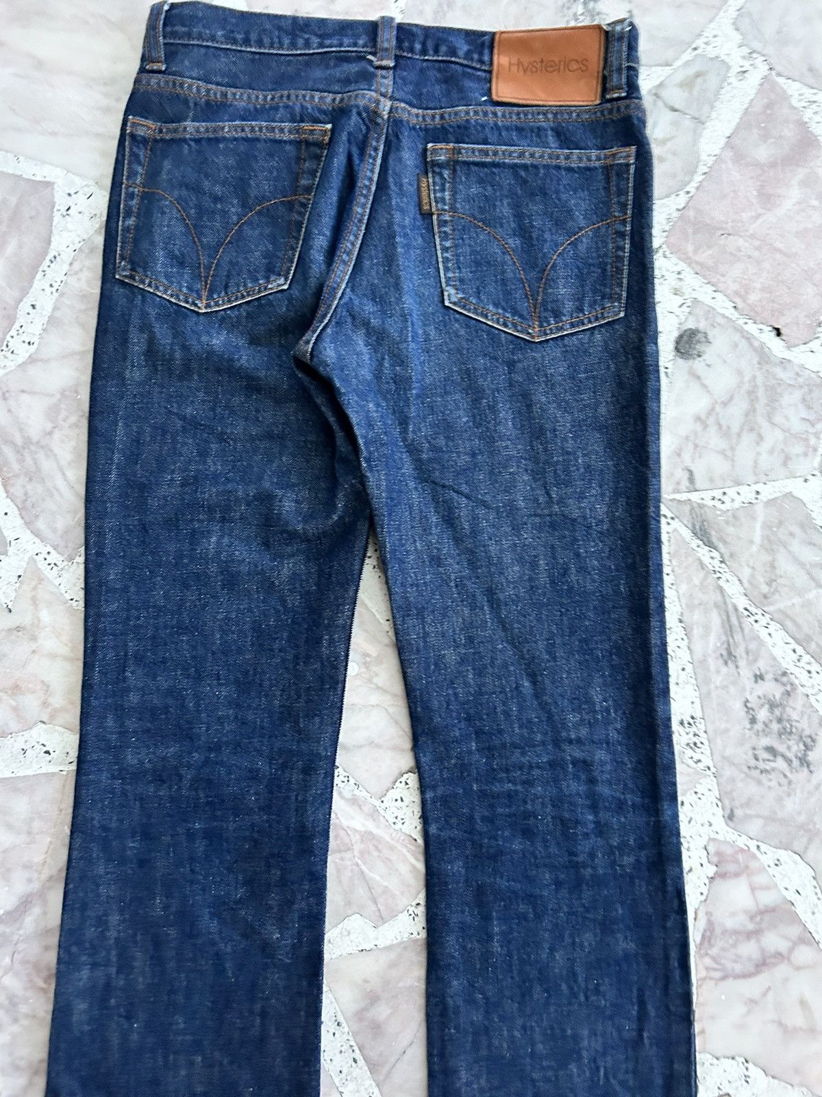 Hysteric Glamour Japan Navy Blue Denim Wide Flared Size US 30 / EU 46 - 13 Thumbnail