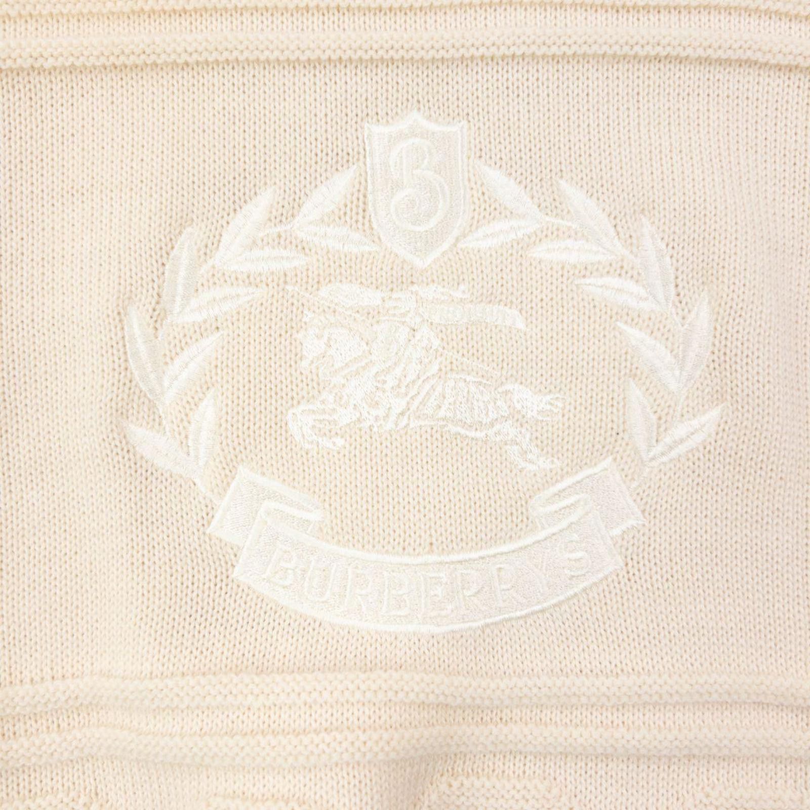 Burberry Vintage 90s Burberry Embroidered Wool Knit Jumper Size L Size US L / EU 52-54 / 3 - 4 Thumbnail
