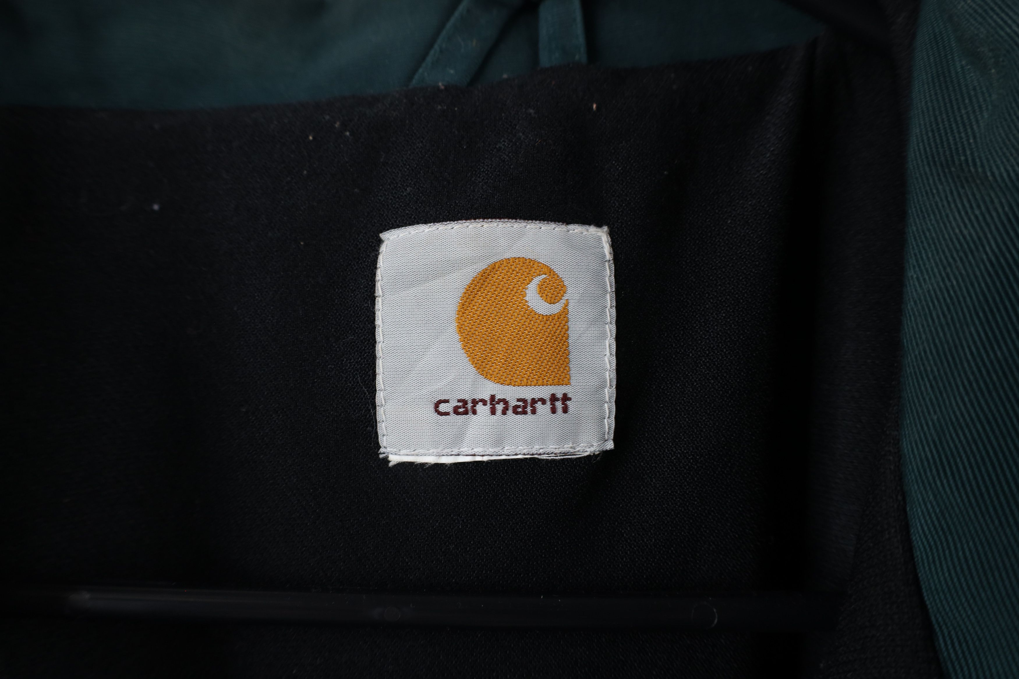 Carhartt × Vintage Vintage Carhartt Spell Out Lined Bomber Jacket Hunter Green Size US XXL / EU 58 / 5 - 4 Thumbnail