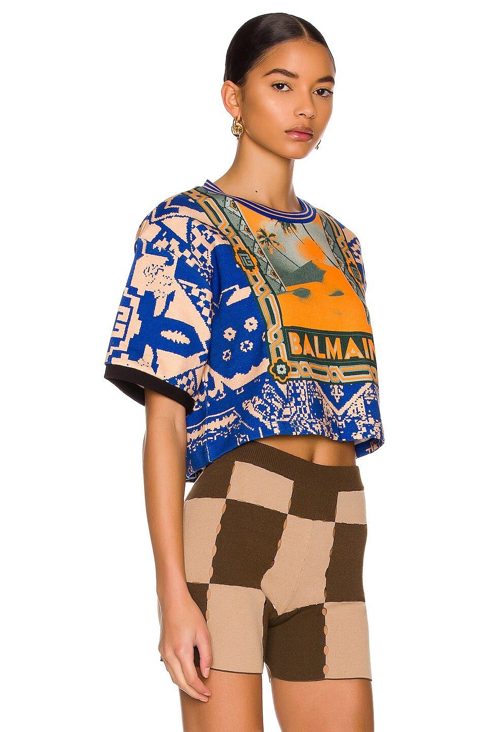 Balmain o1y0625 T-Shirt in Multicolor Size XS / US 0-2 / IT 36-38 - 2 Thumbnail