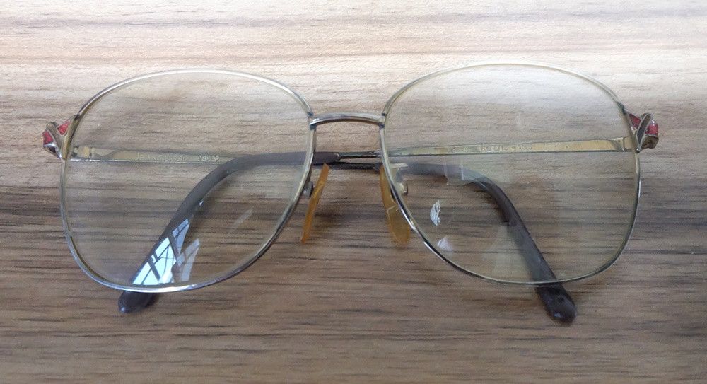 Japanese Brand Vintage Jean Pucci 18KGP Glasses Size ONE SIZE - 2 Thumbnail