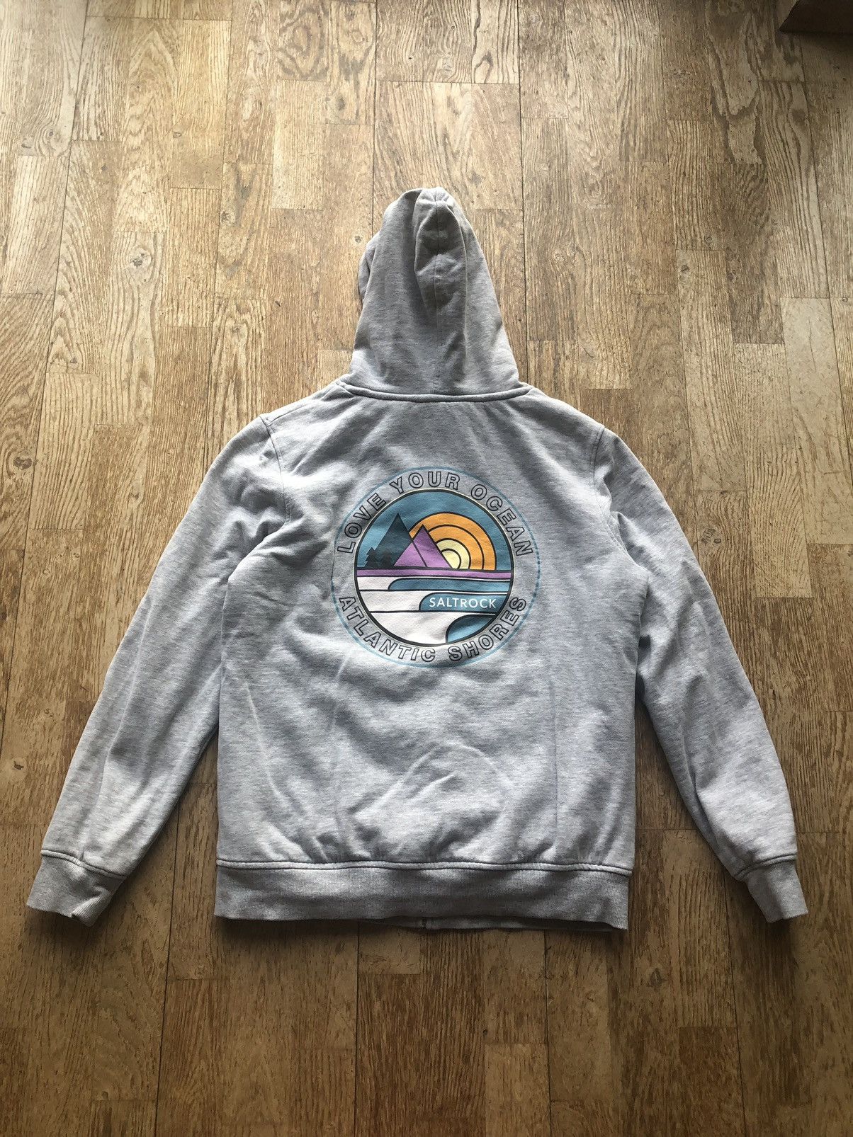 Vintage SALTROCK VINTAGE CLASSIC QUALITY ZIP SWEATSHIRT HOODIE Size US L / EU 52-54 / 3 - 2 Thumbnail