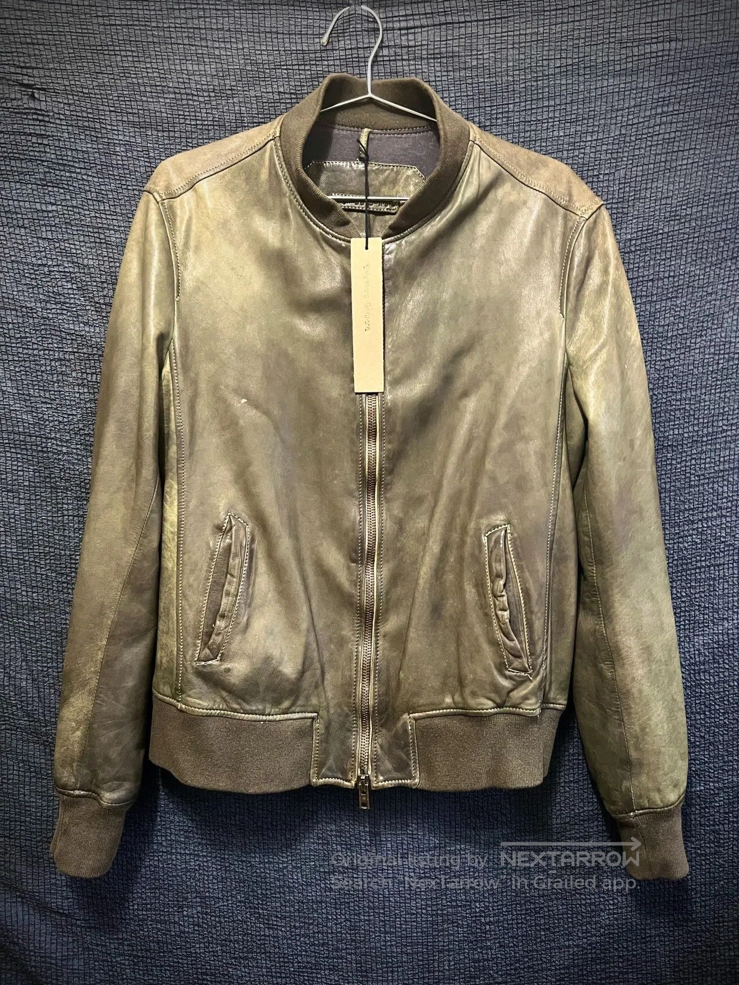Salvatore Santoro Salvatore Santoro Leather Flight Jacket. Size US M / EU 48-50 / 2 - 1 Thumbnail