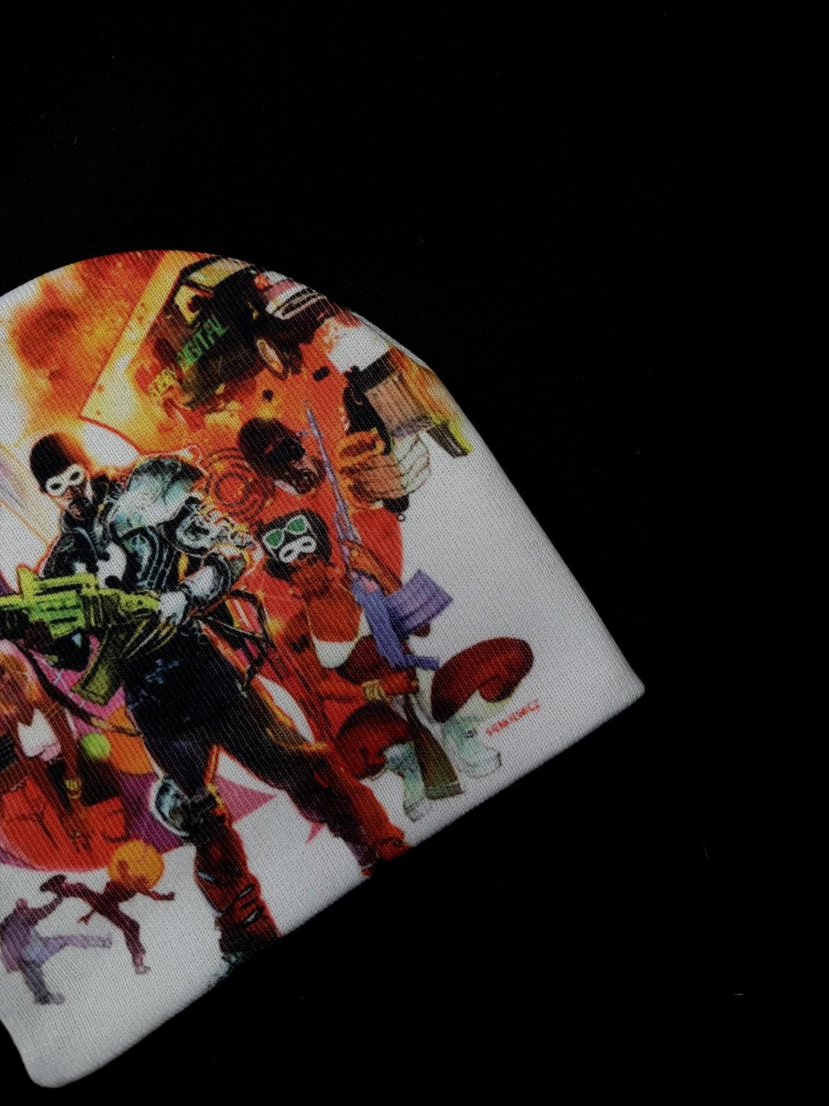 Japanese Brand Inspired RZA as Bobby Digital in Stereo No Cuff Knit Beanie Size ONE SIZE - 2 Thumbnail