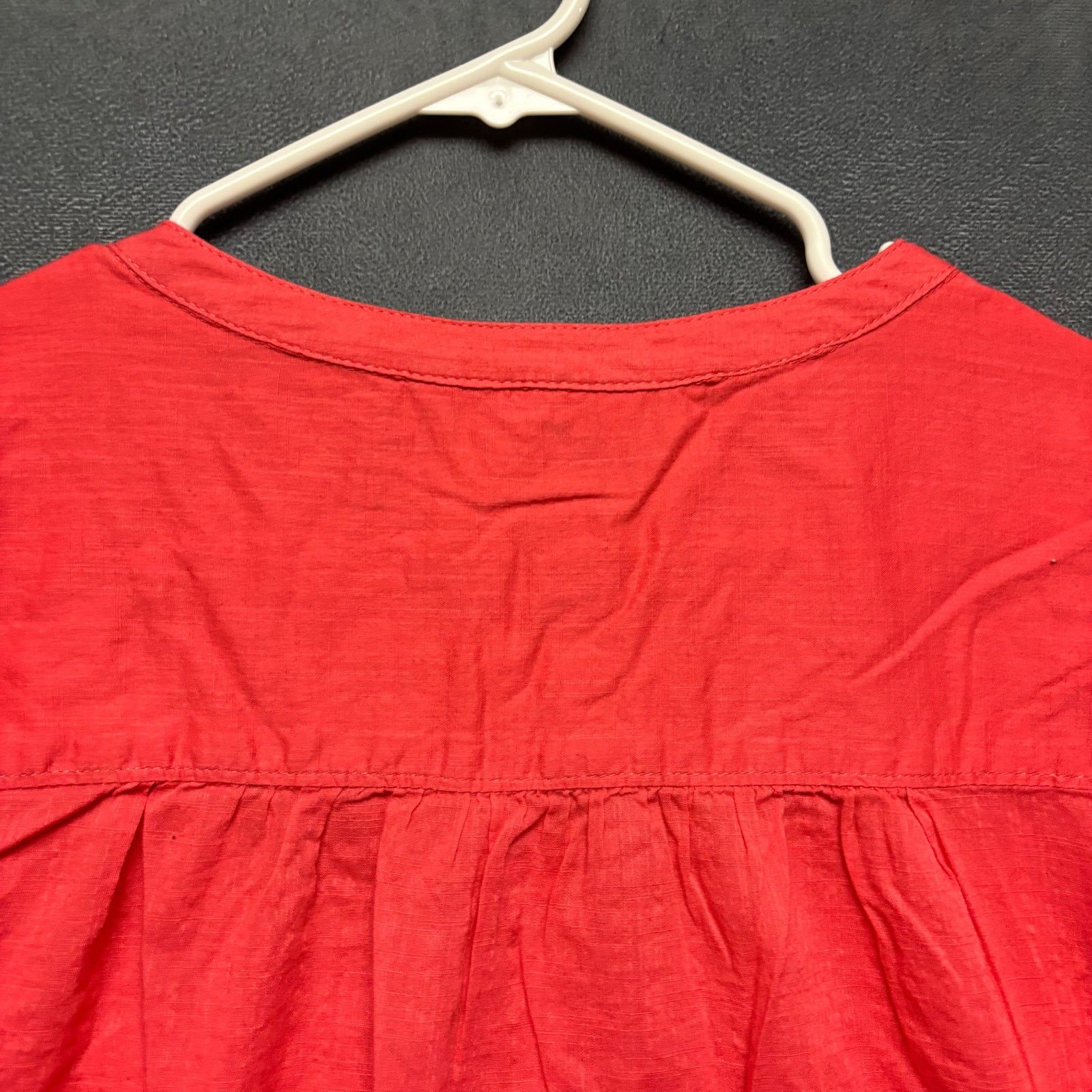 Croft & Barrow Croft & Barrow Lightweight Summer Blouse Beachy Hippy Boho Size XL / US 12-14 / IT 48-50 - 11 Thumbnail