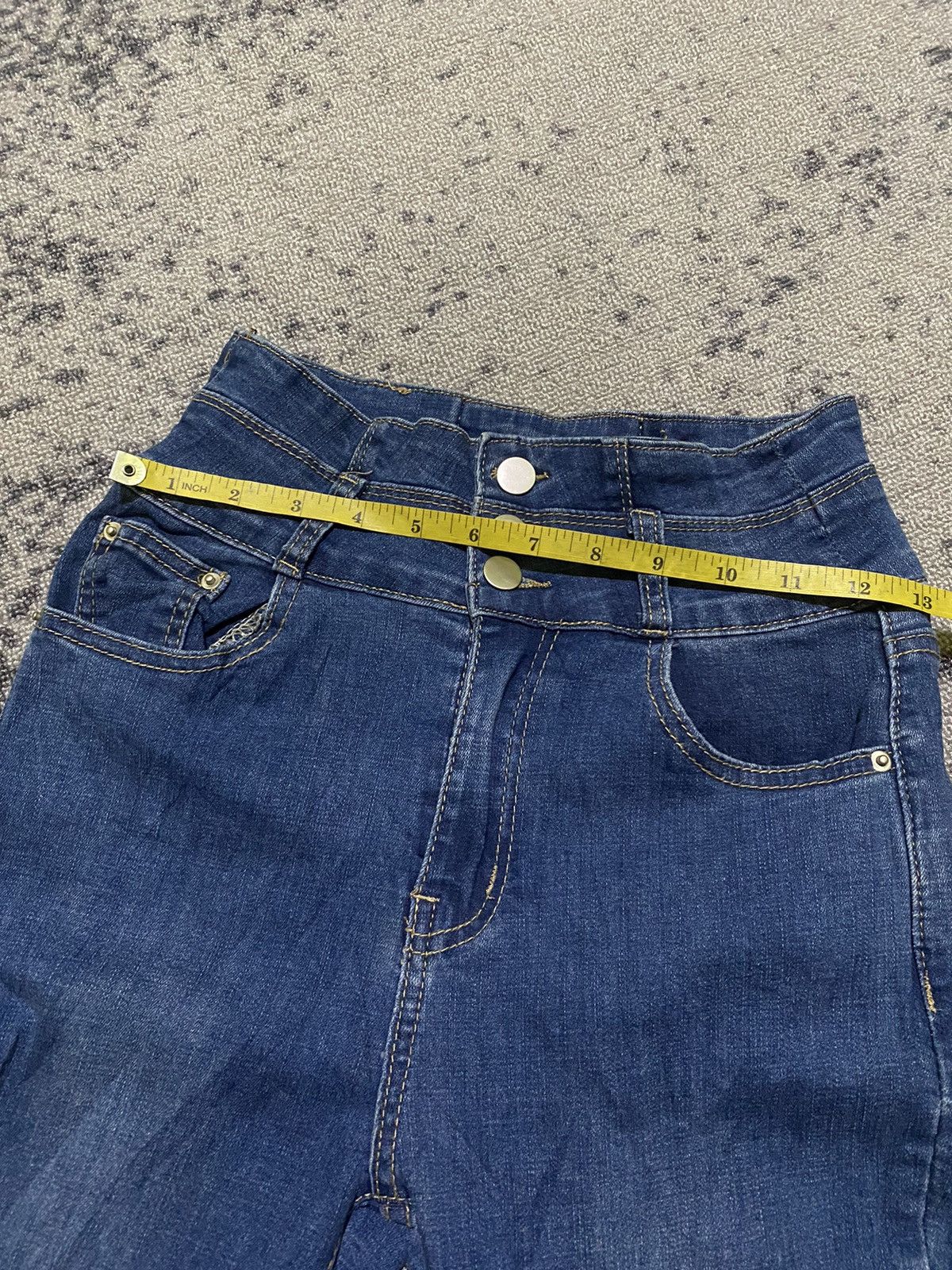Hysteric Glamour × Japanese Brand Y2k Anap ifsixwasnine flare Jeans Size 26" / US 2 / IT 38 - 8 Thumbnail