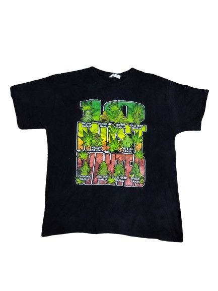 Vintage Vintage Marijuana Tee Size US XL / EU 56 / 4 - 1 Thumbnail