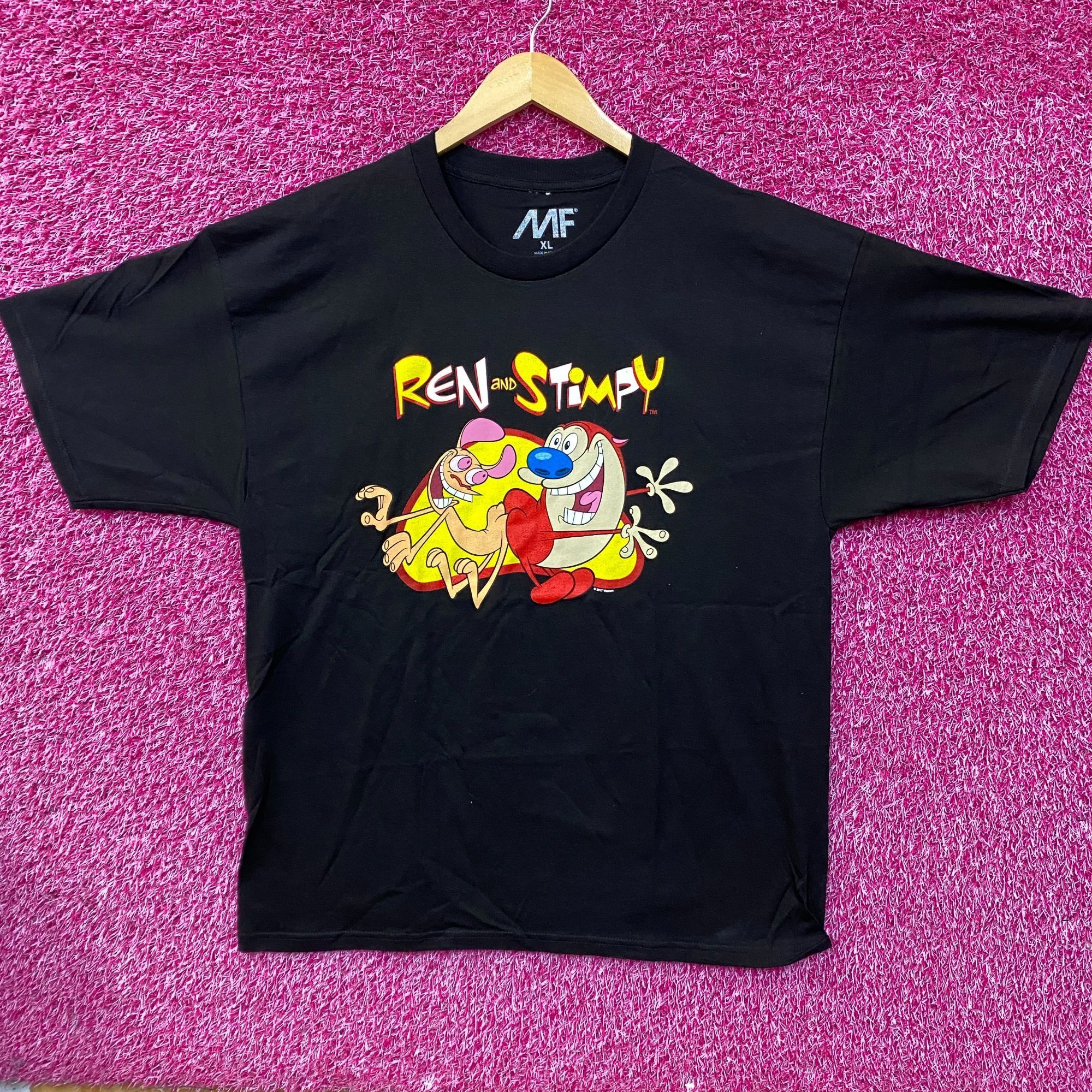 Nickelodeon Ren and Stimpy Butt Buddy Animated Series Nickelodeon Tee XL Size US XL / EU 56 / 4 - 1 Thumbnail