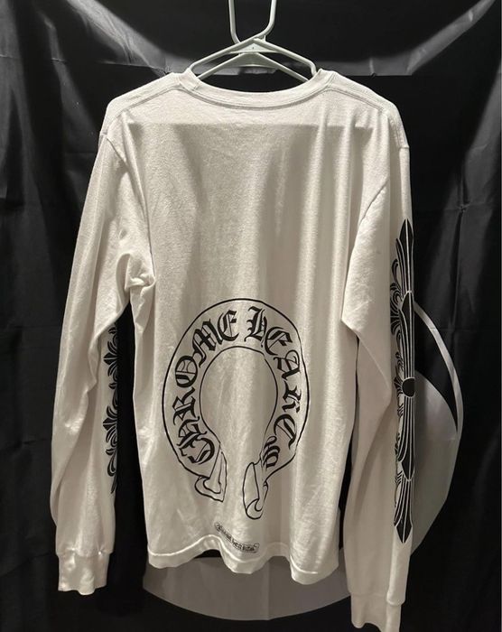 Chrome Hearts Chrome Hearts White Long Sleeve | Grailed