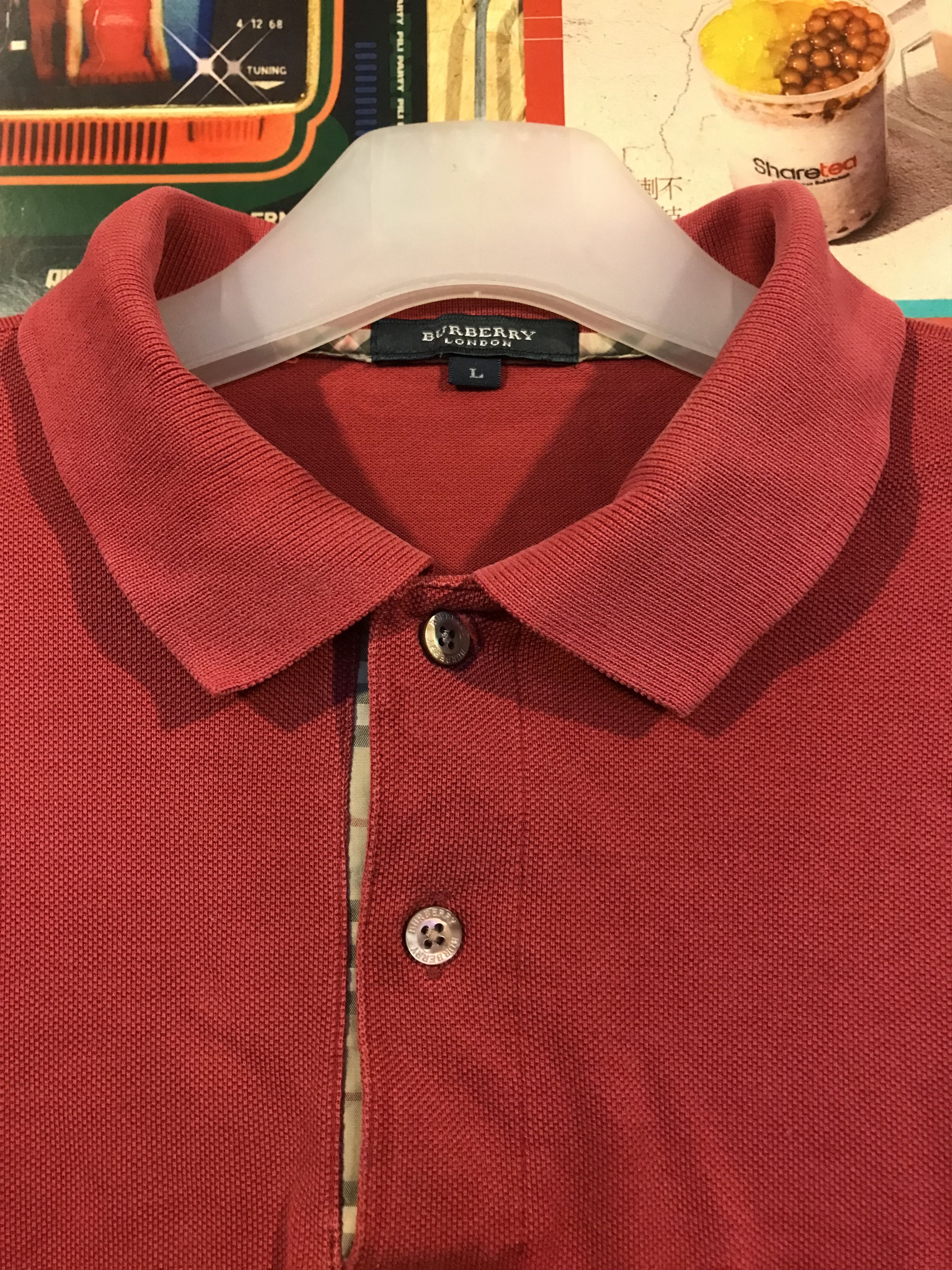 Burberry × Japanese Brand Burberry London Polo Shirt Size US M / EU 48-50 / 2 - 3 Thumbnail
